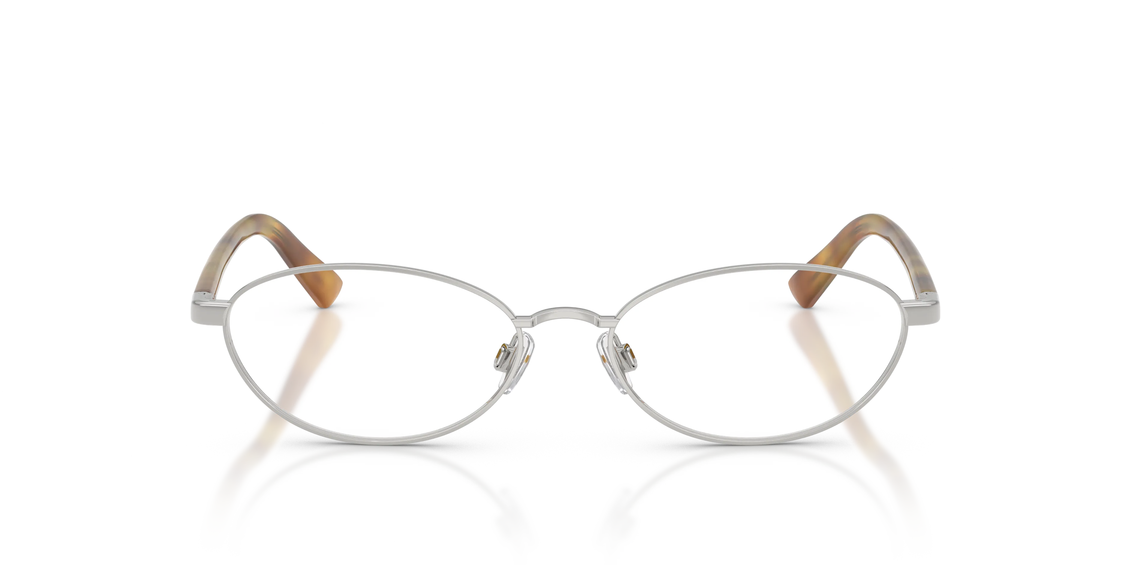 Polo Ralph Lauren PH1249 9001 Montature da vista Metallo Argento Trasparente Rotonda Normale - immagine 3