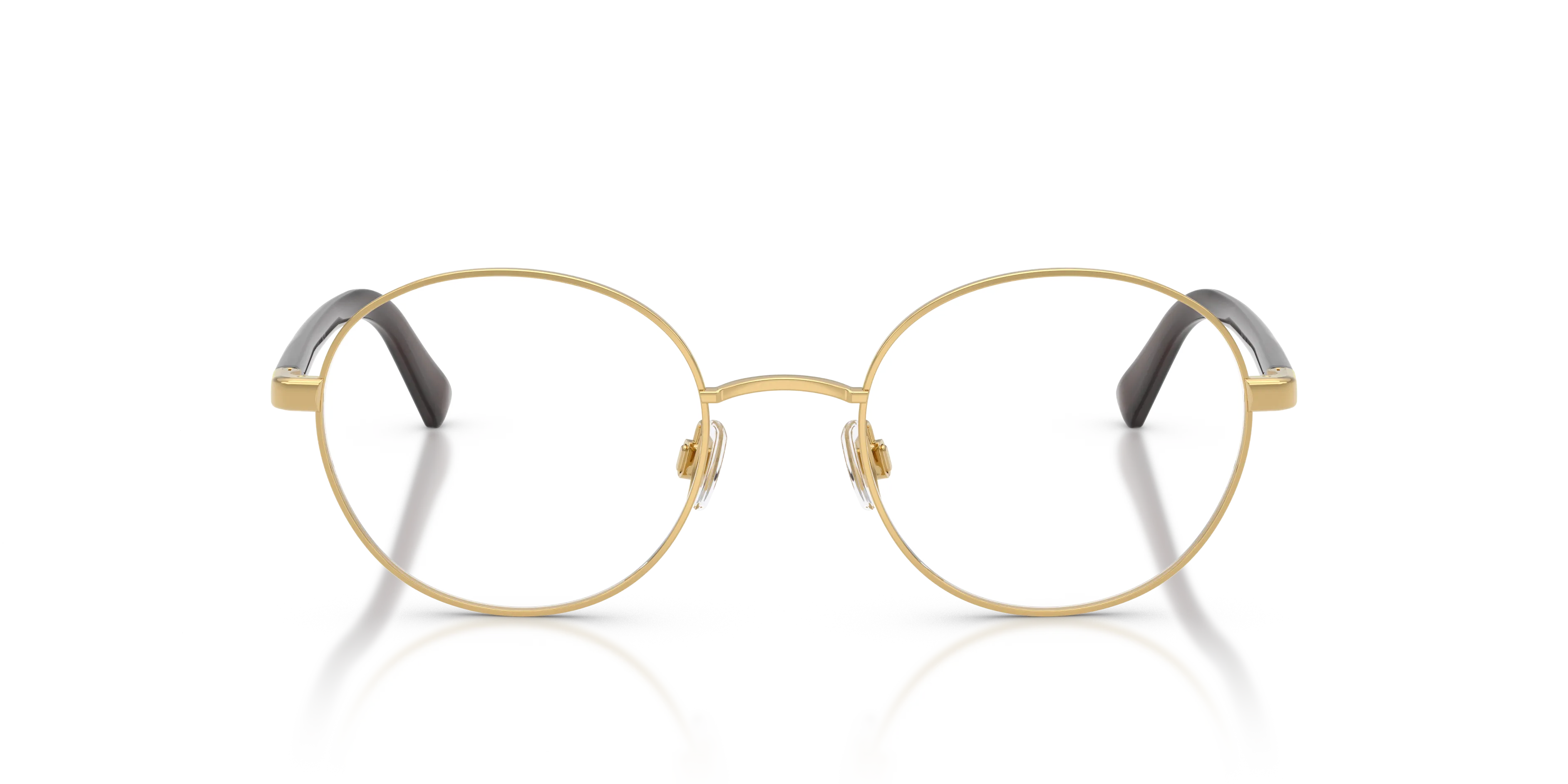 Polo Ralph Lauren PH1248 9411 Montature da vista Metallo Oro Trasparente Rotonda Normale - immagine 3
