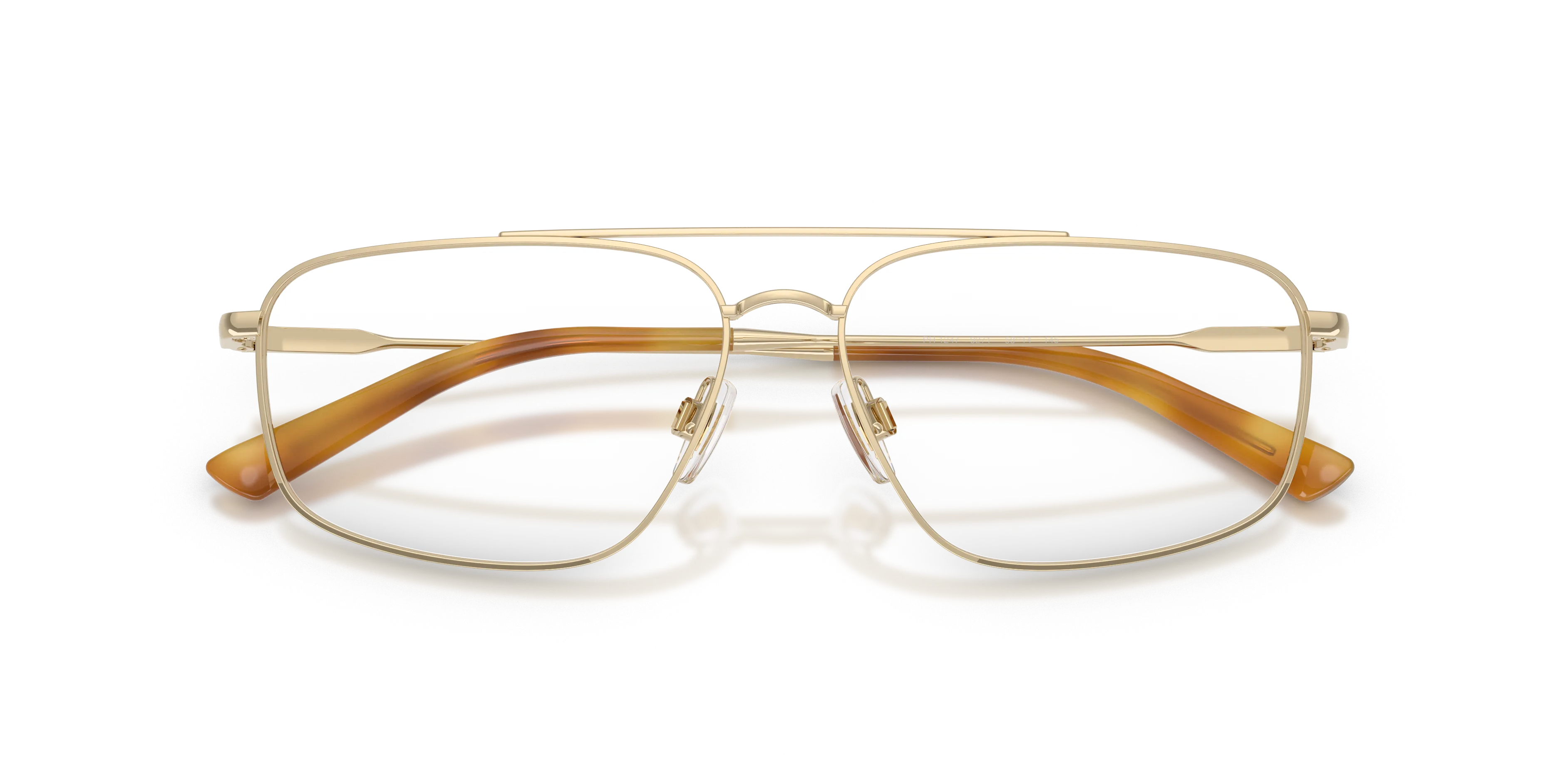Polo Ralph Lauren PH1247 9271 Montature da vista Metallo Oro Trasparente Pilot Normale - immagine 2