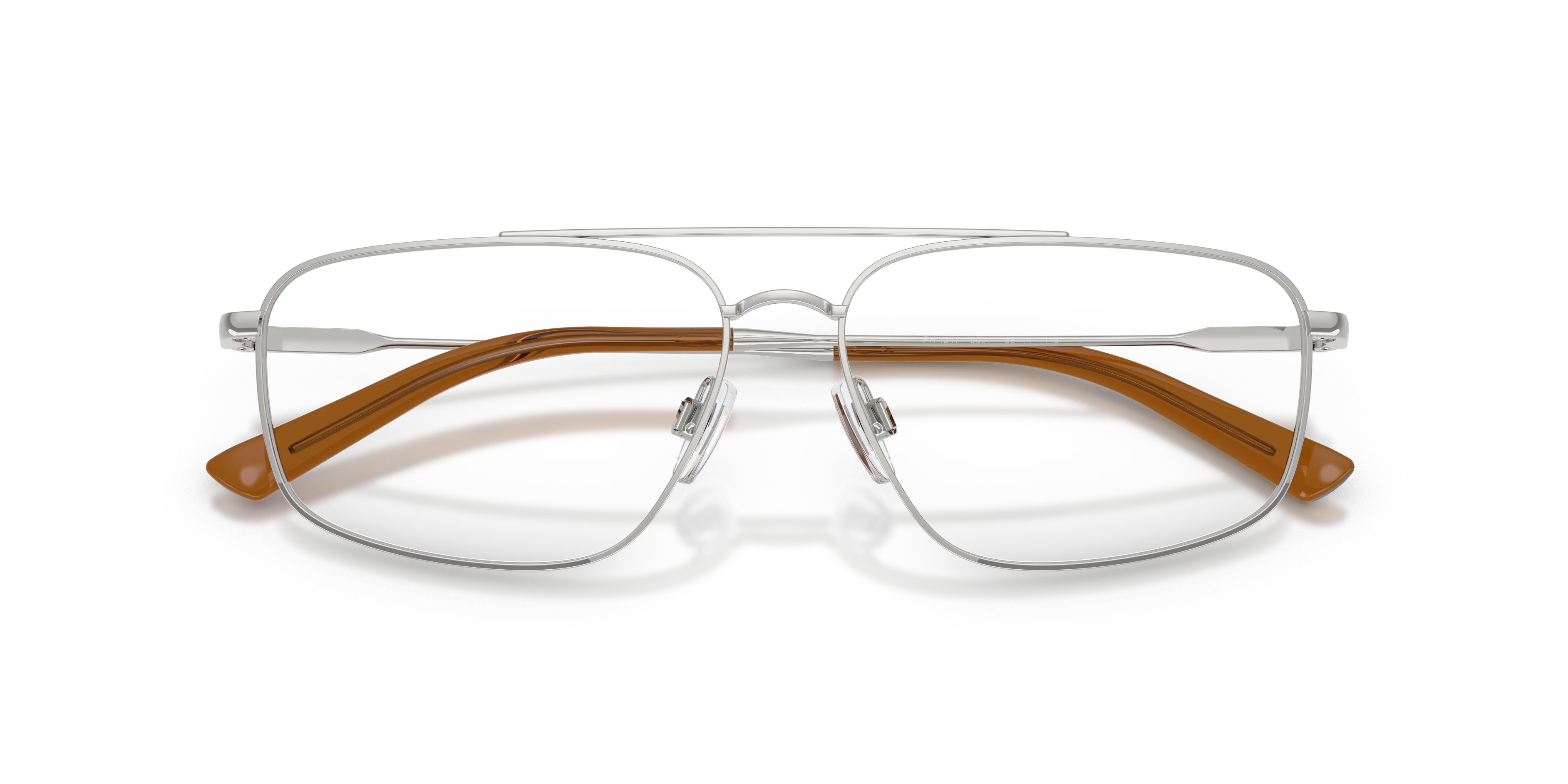 Polo Ralph Lauren PH1247 9001 Montature da vista Metallo Argento Trasparente Pilot Normale - immagine 2