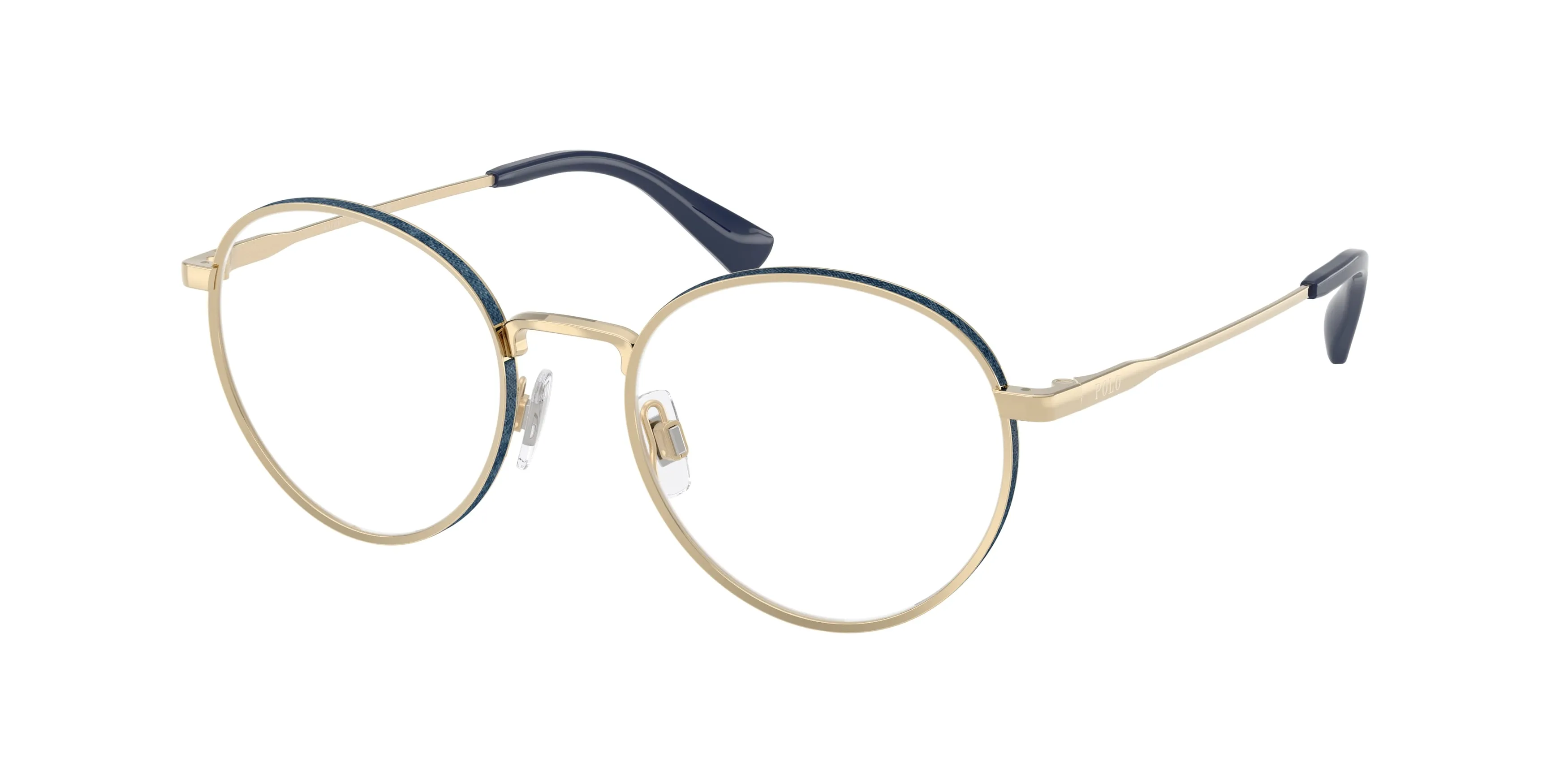 Polo Ralph Lauren PH1241 9116 Montature da vista Metallo Oro Trasparente Pantos Normale - immagine 1