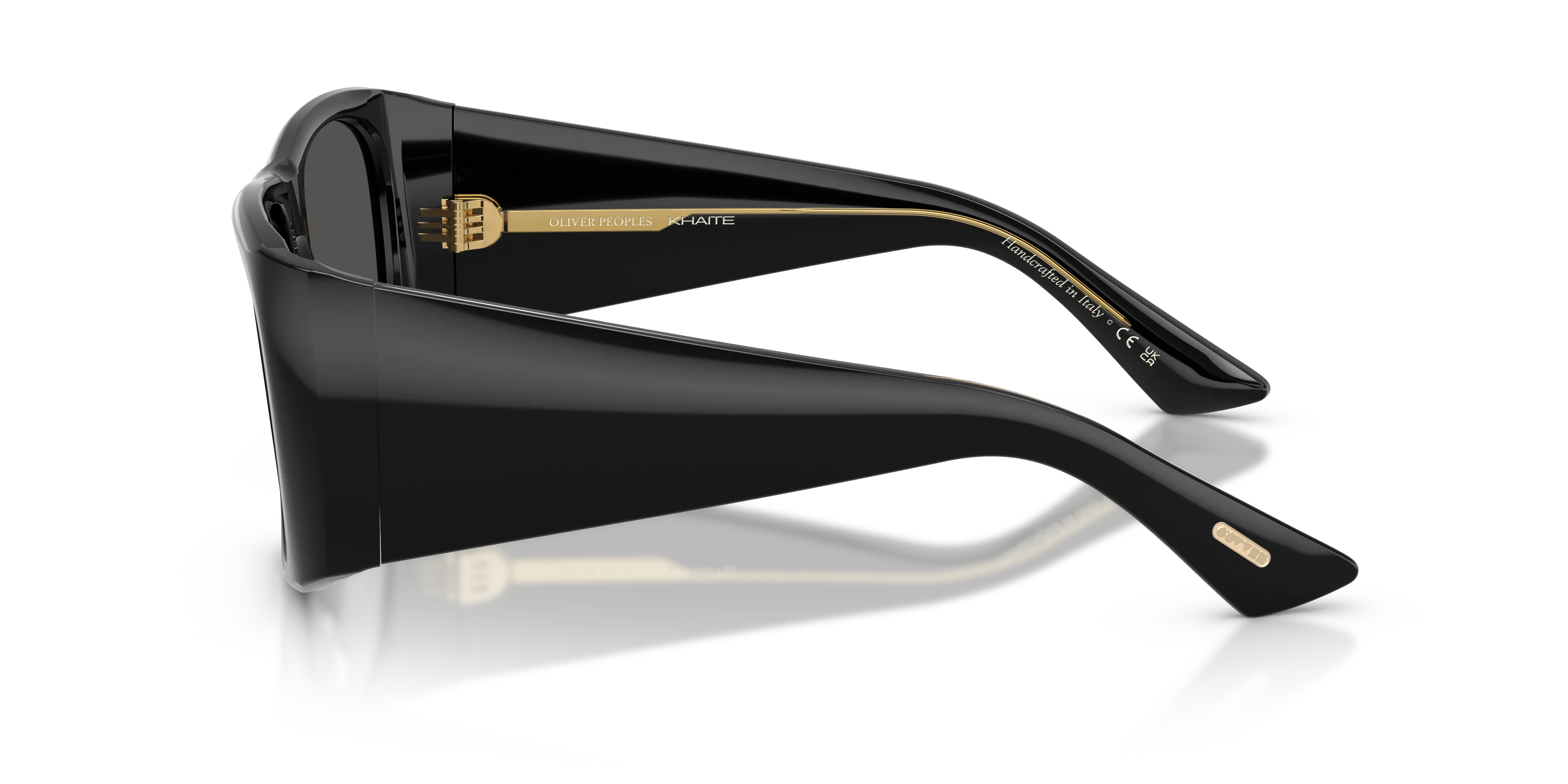 Oliver Peoples OV5638SU 1965C 149287 Occhiali da sole Acetato Nero Grigio Squadrata Normale - immagine 4
