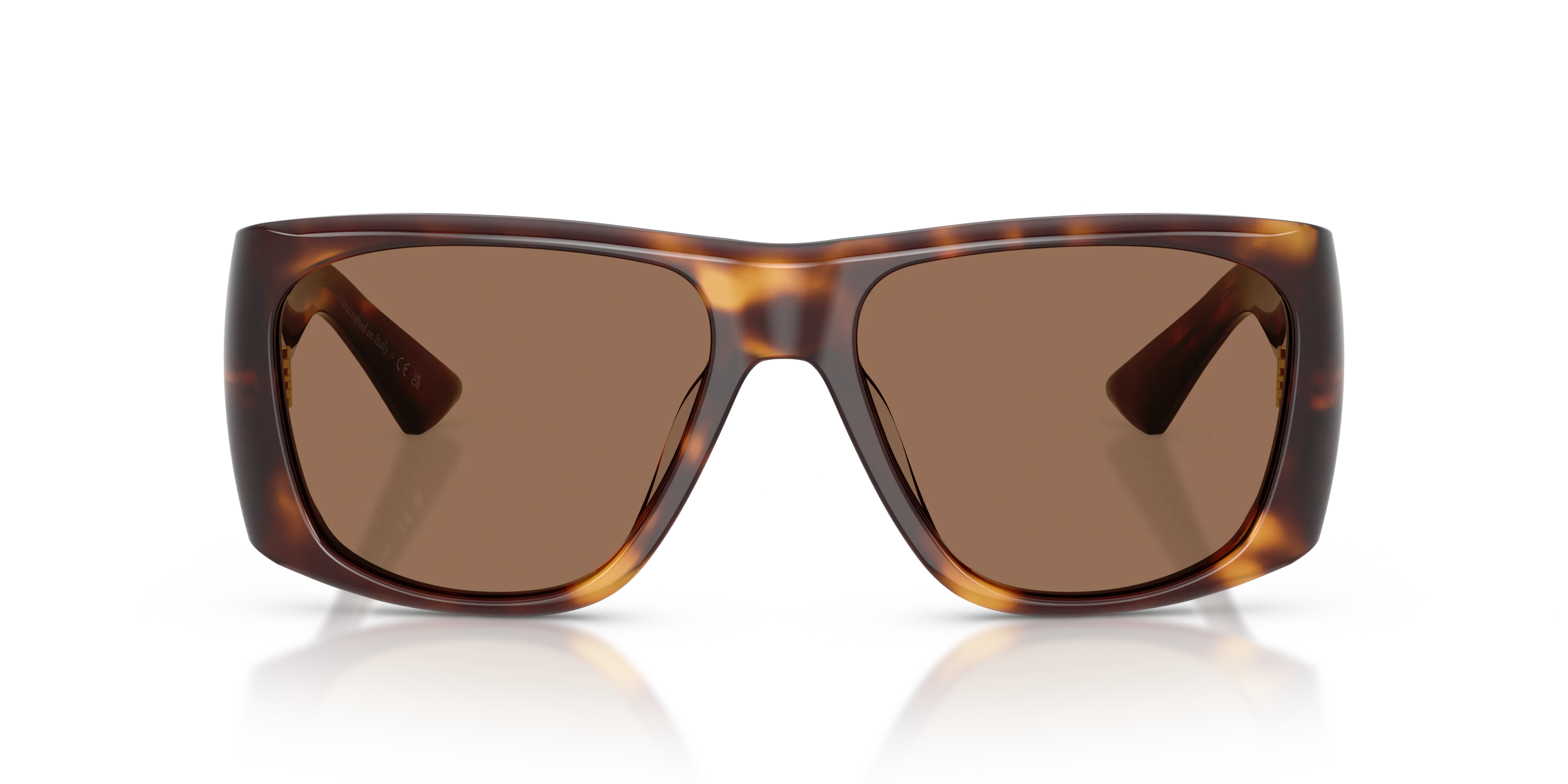 Oliver Peoples OV5638SU 1965C 100773 Occhiali da sole Acetato Tartaruga Marrone Squadrata Normale - immagine 3