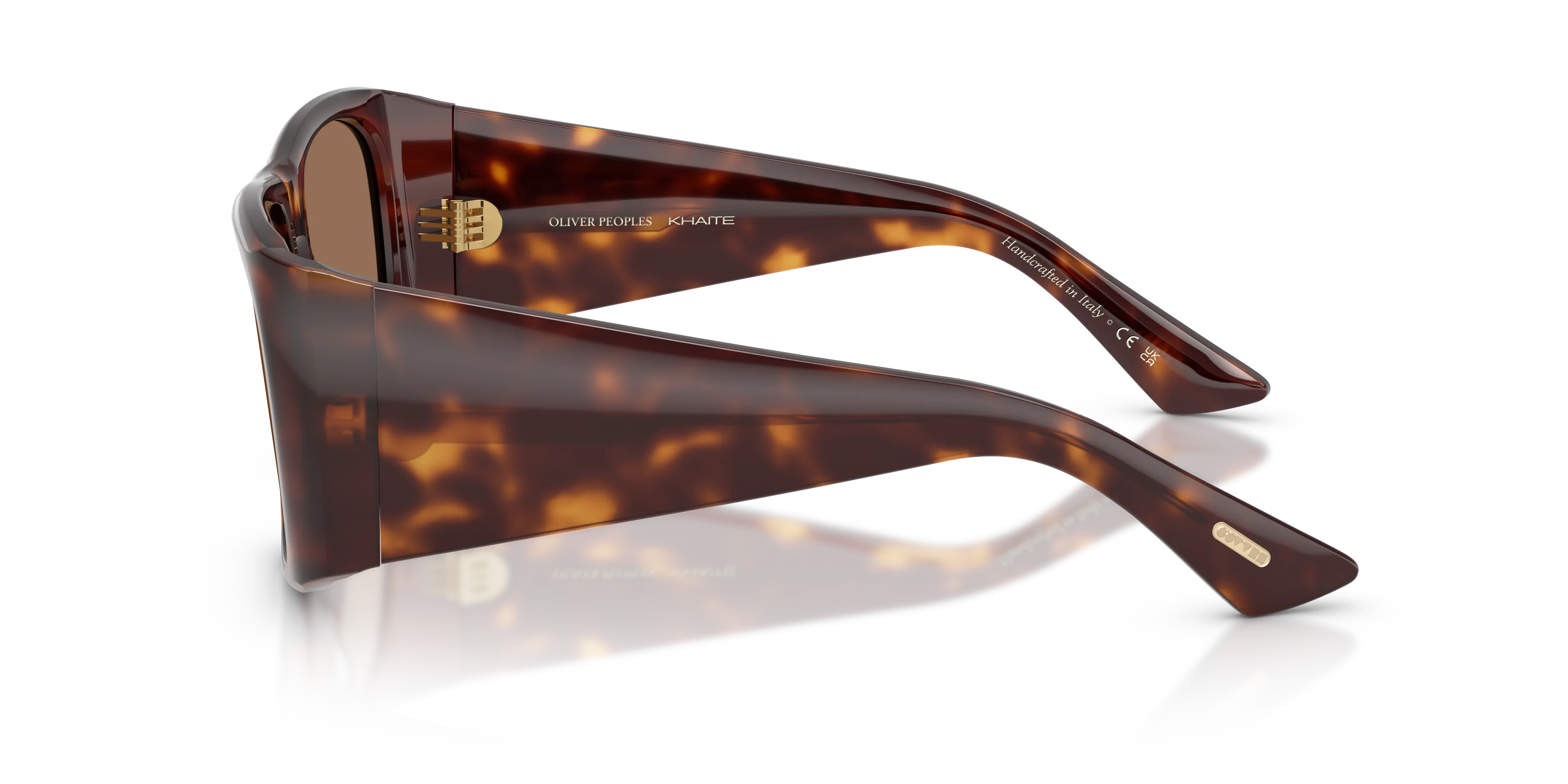 Oliver Peoples OV5638SU 1965C 100773 Occhiali da sole Acetato Tartaruga Marrone Squadrata Normale - immagine 4
