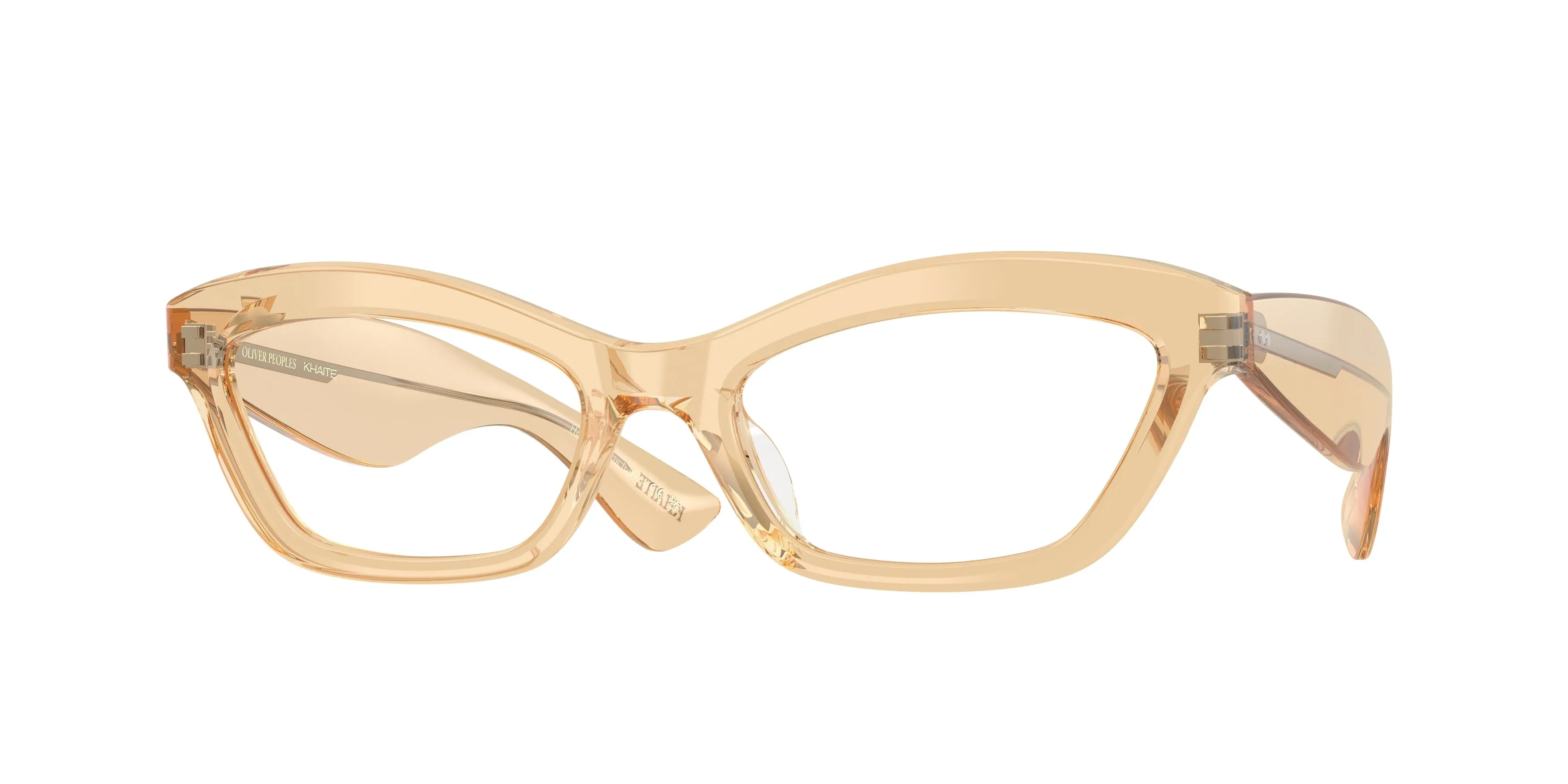 Oliver Peoples OV5637SU 1997C 1766SB Montature da vista Acetato Marrone Trasparente Cat Eye Normale - immagine 1