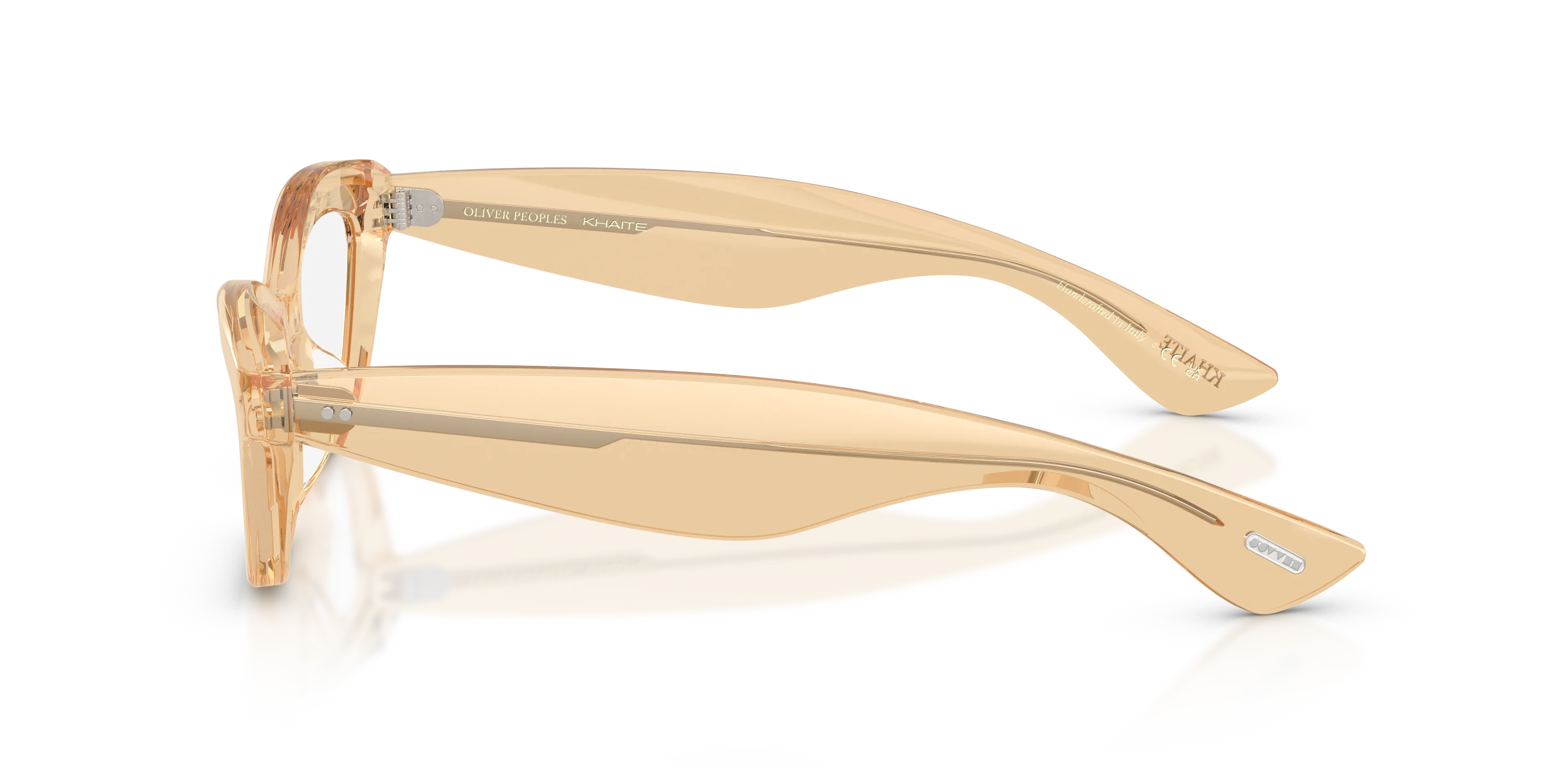Oliver Peoples OV5637SU 1997C 1766SB Montature da vista Acetato Marrone Trasparente Cat Eye Normale - immagine 4