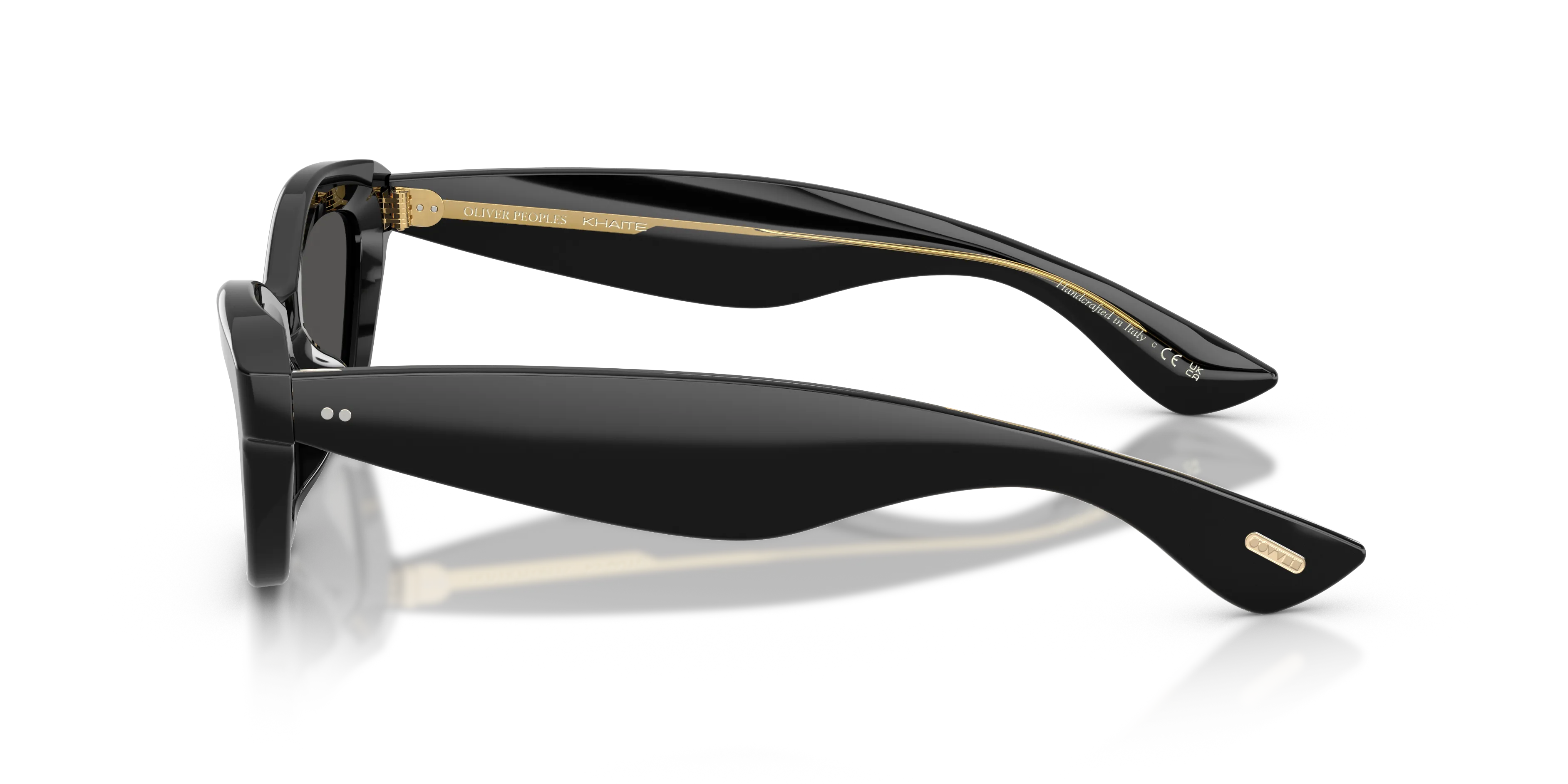 Oliver Peoples OV5637SU 1997C 149287 Occhiali da sole Acetato Nero Grigio Cat Eye Normale - immagine 4