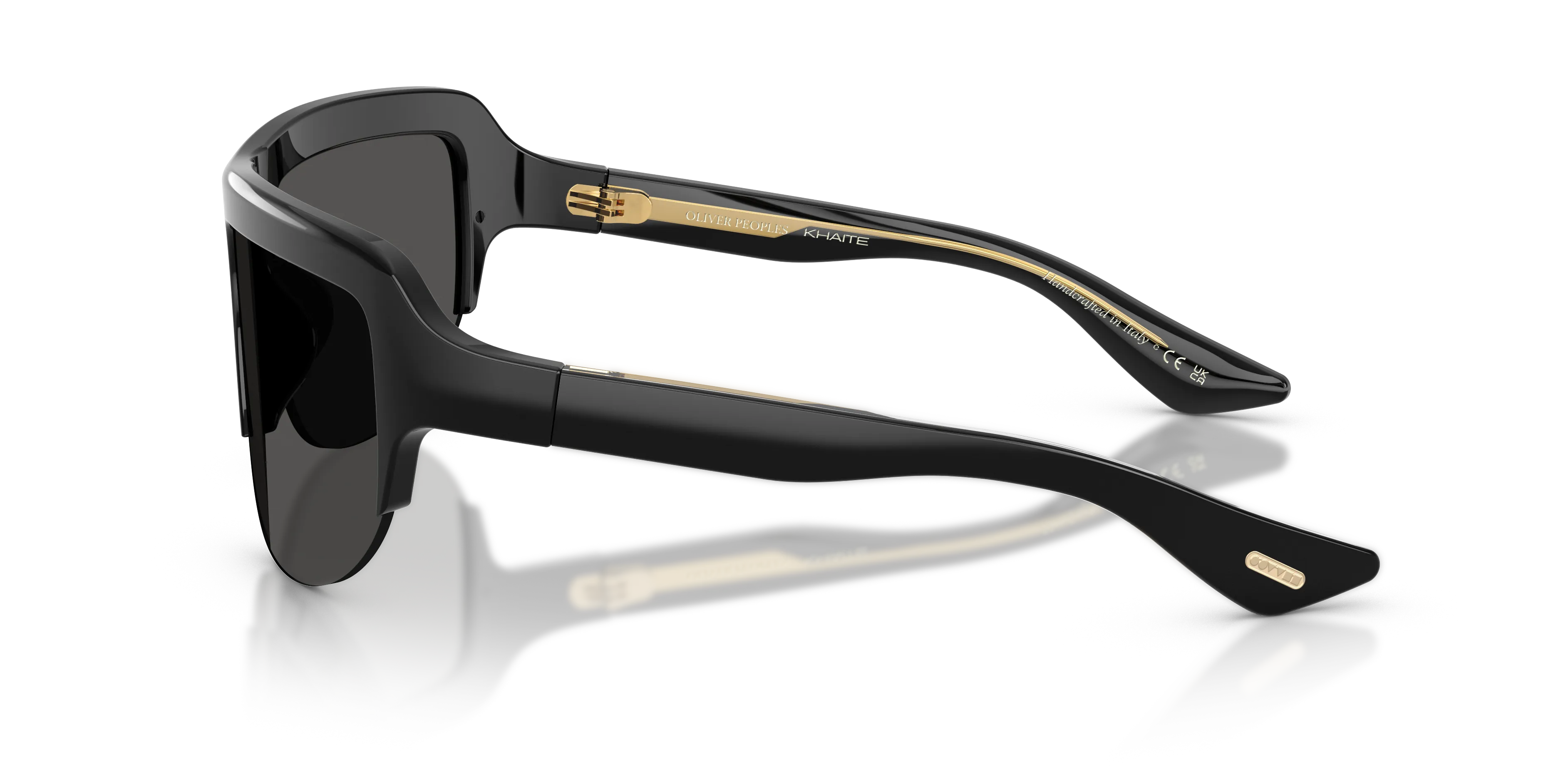 Oliver Peoples OV5636SU 1975C 149287 Occhiali da sole Acetato Nero Grigio Geometrica Normale - immagine 4