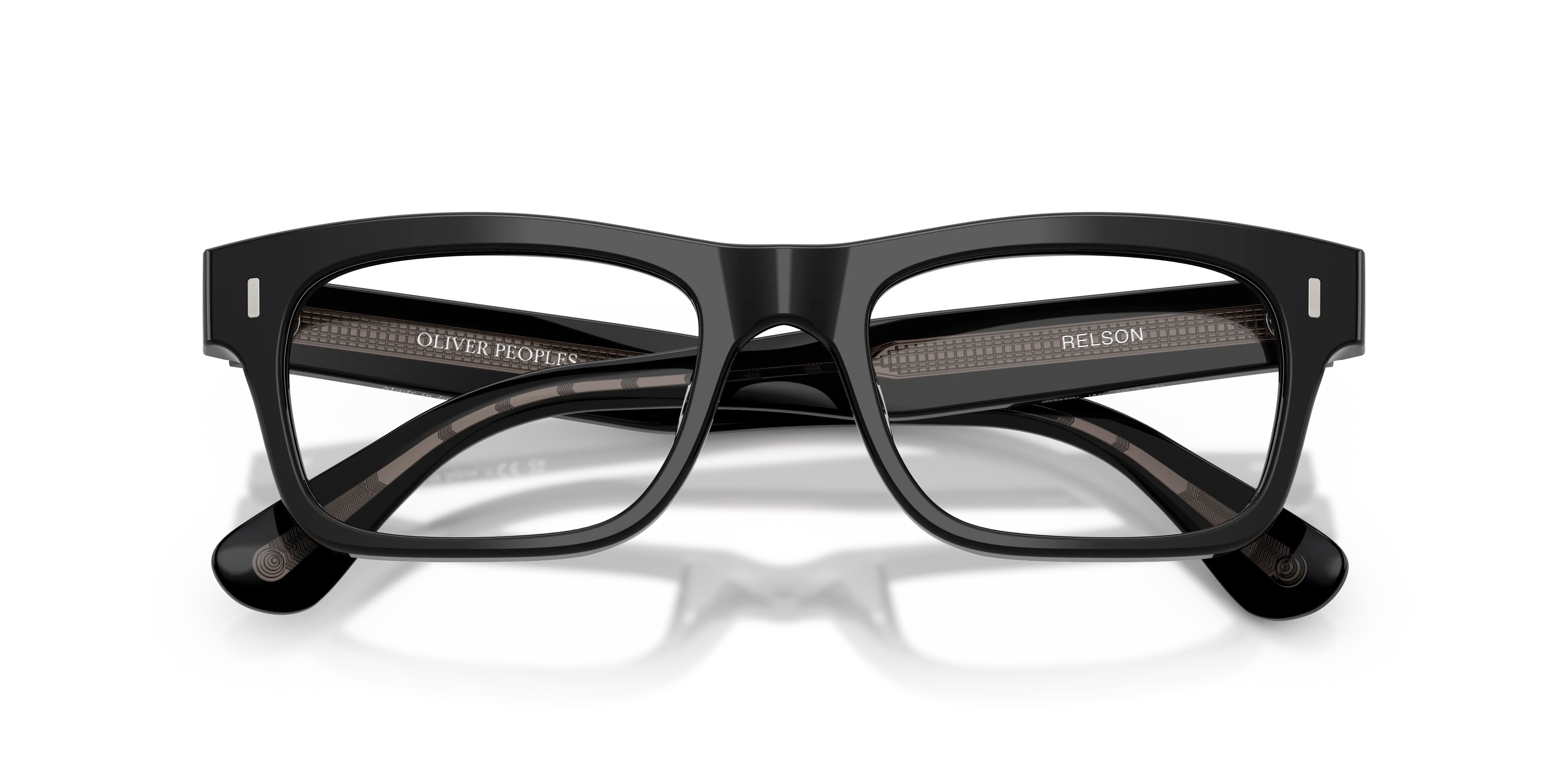 Oliver Peoples OV5630U RELSON 1826 Montature da vista Acetato Nero Trasparente Squadrata Normale - immagine 2