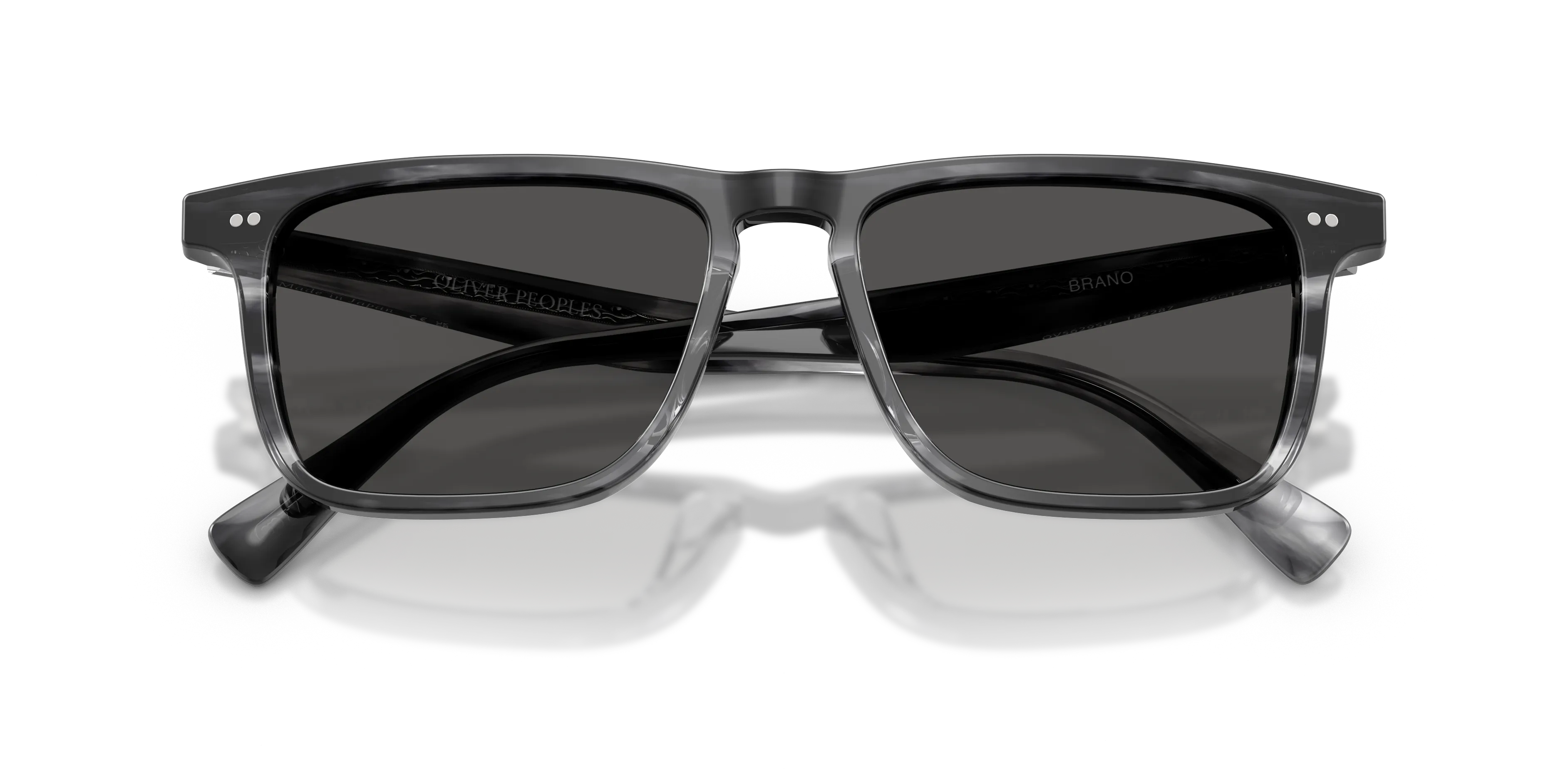 Oliver Peoples OV5629SU BRANO 182287 Occhiali da sole Acetato Blu Grigio Squadrata Normale - immagine 2