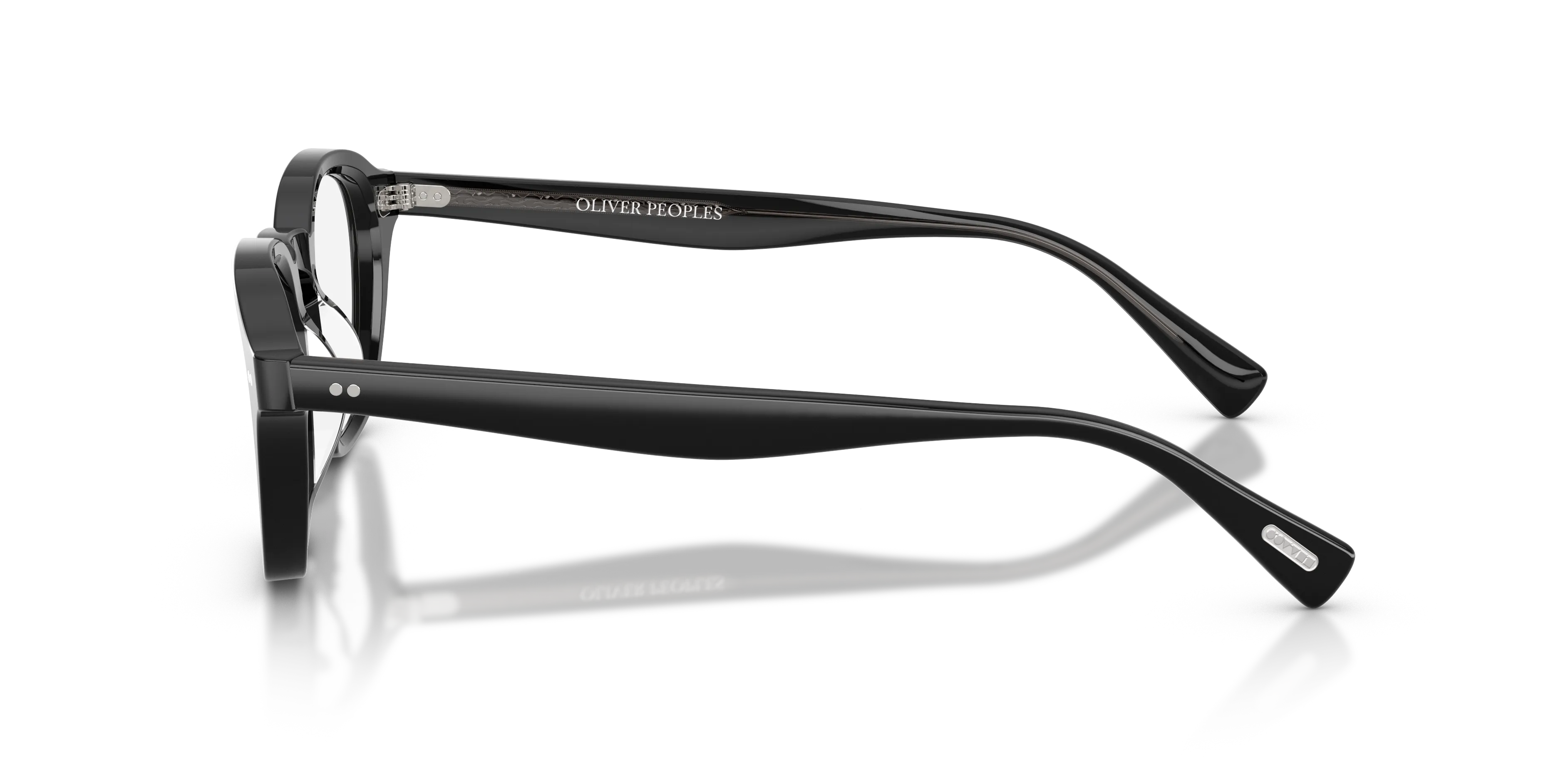 Oliver Peoples OV5580U EYLES-R 1826 Montature da vista Acetato Nero Trasparente Squadrata Normale - immagine 4