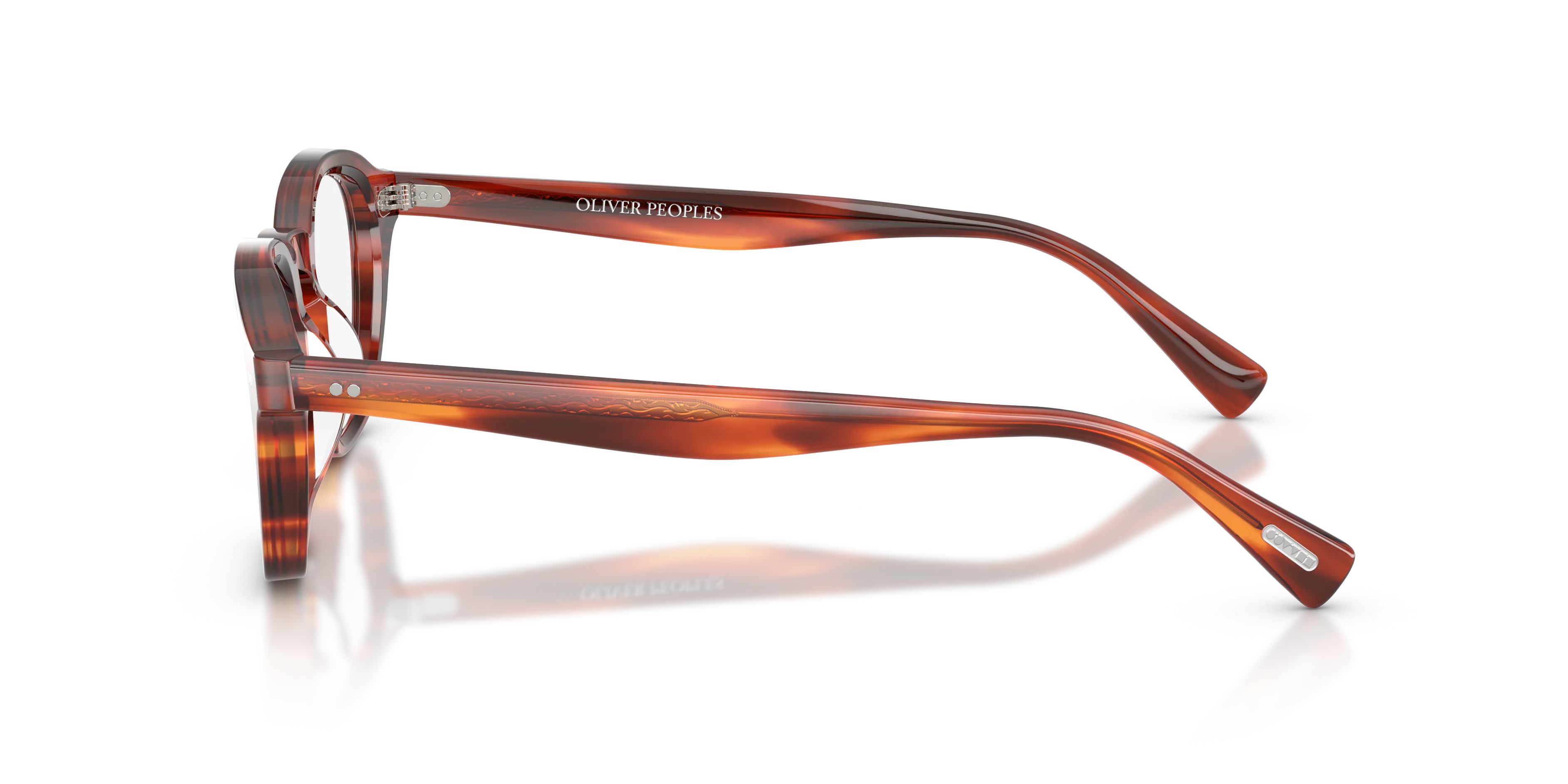 Oliver Peoples OV5580U EYLES-R 1799 Montature da vista Acetato Tartaruga Trasparente Squadrata Normale - immagine 4