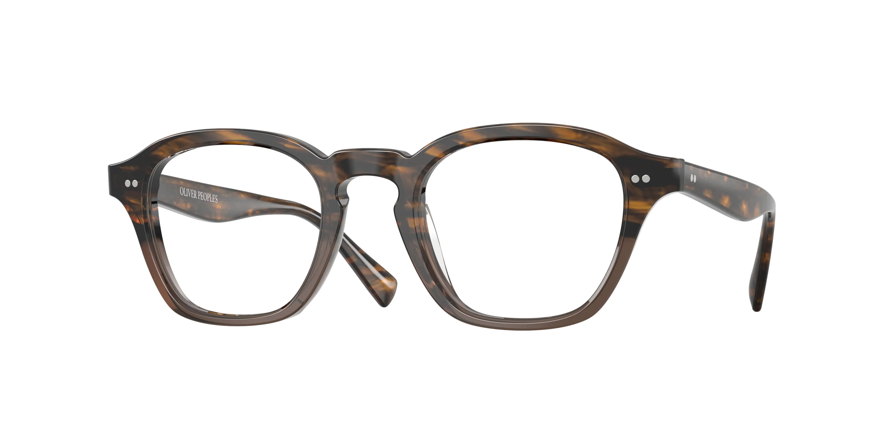 Oliver Peoples OV5580U EYLES-R 1732 Montature da vista Acetato Rosso Trasparente Squadrata Normale - immagine 1