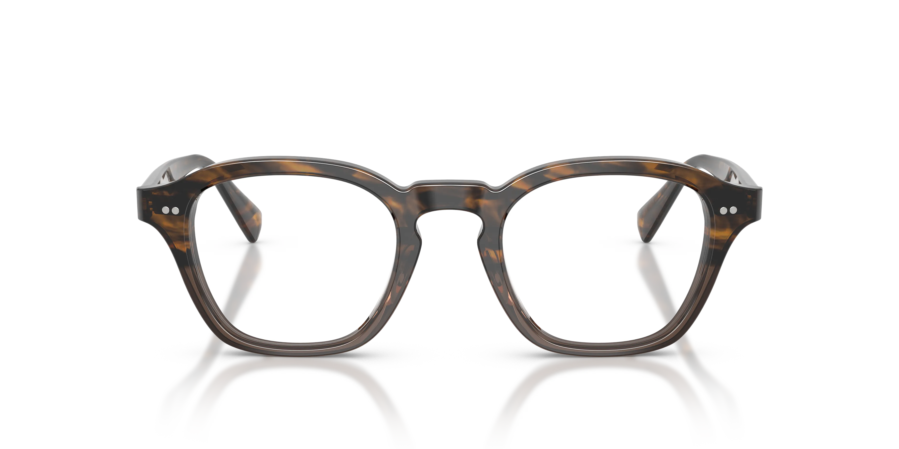 Oliver Peoples OV5580U EYLES-R 1732 Montature da vista Acetato Rosso Trasparente Squadrata Normale - immagine 3