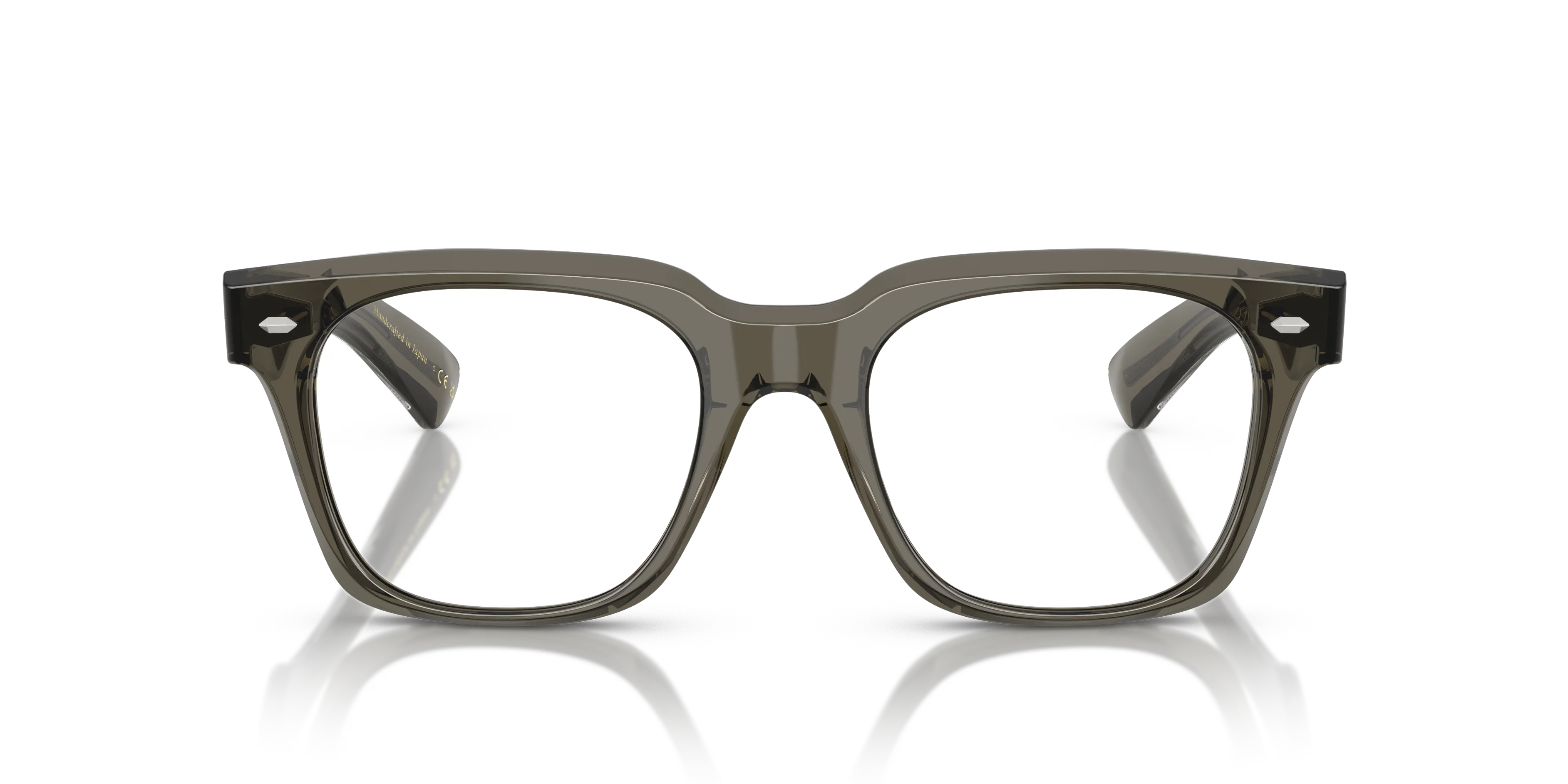 Oliver Peoples OV5570U ALFREY 1820 Montature da vista Acetato Grigio Trasparente Squadrata Normale - immagine 3