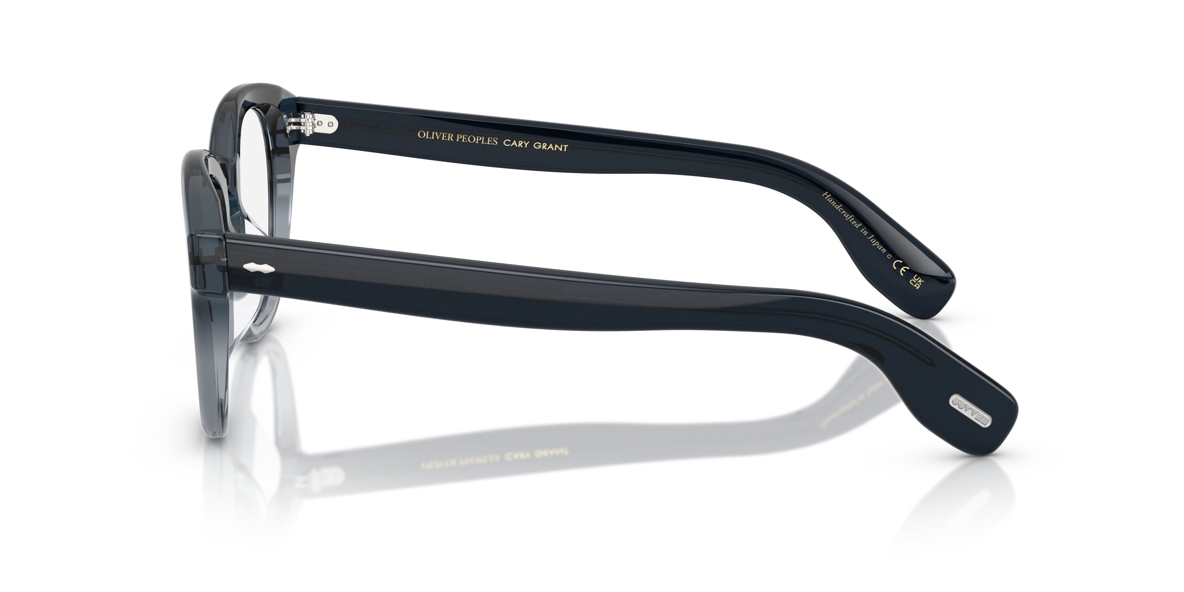 Oliver Peoples OV5413U CARY GRANT 1777 Montature da vista Acetato Blu Trasparente Rotonda Normale - immagine 4