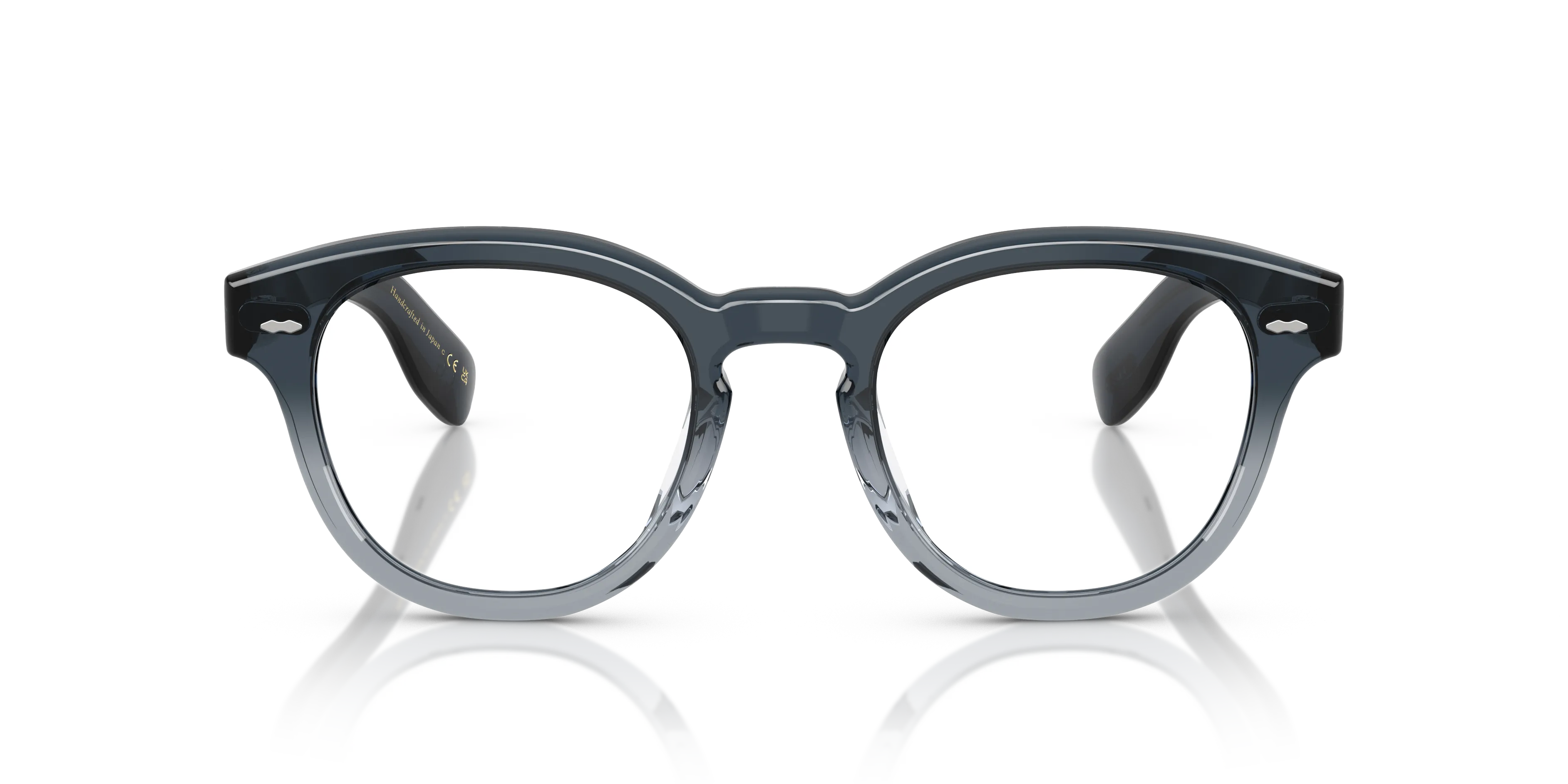Oliver Peoples OV5413U CARY GRANT 1777 Montature da vista Acetato Blu Trasparente Rotonda Normale - immagine 3