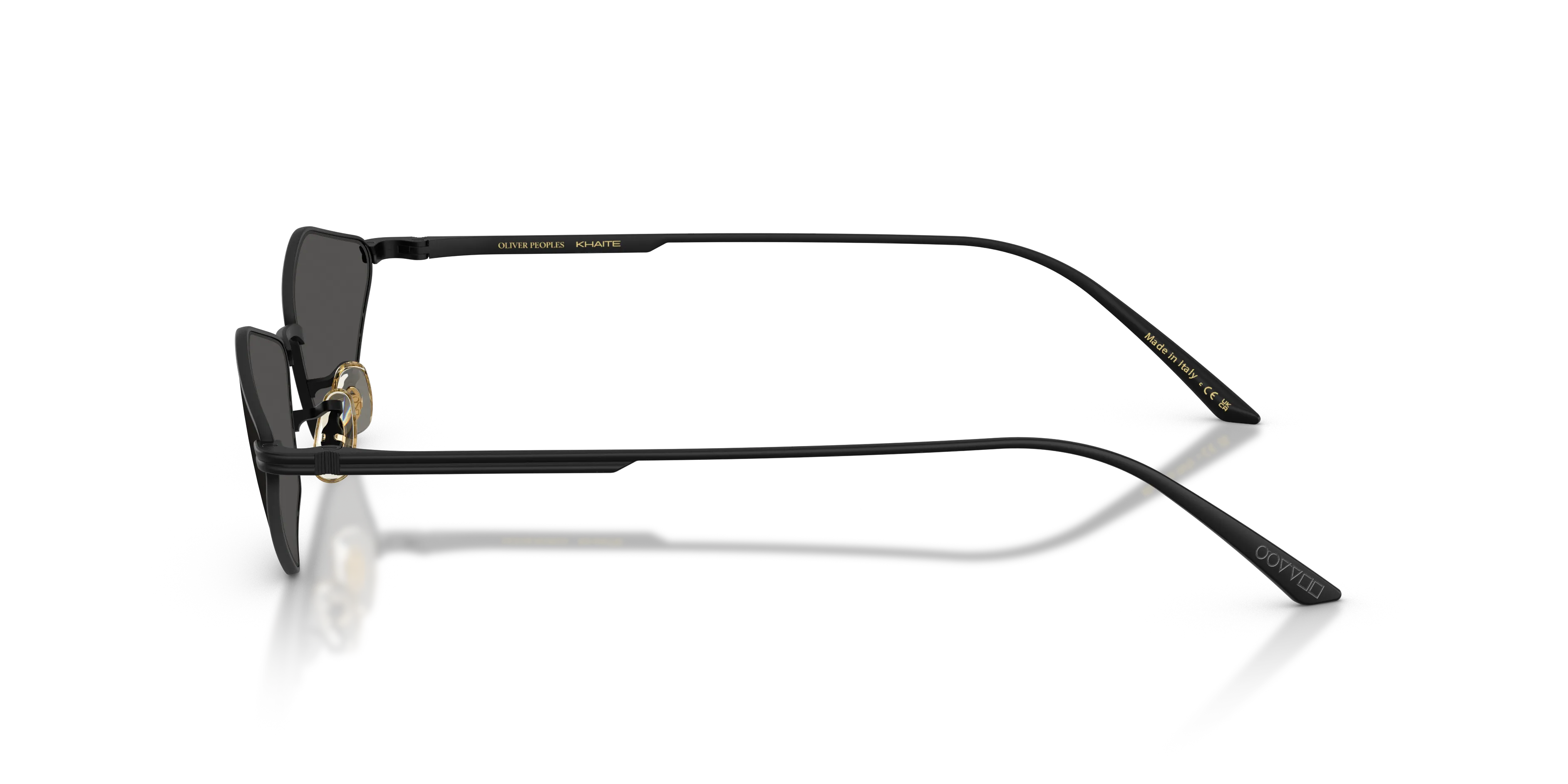 Oliver Peoples OV1384S 2001C 506287 Occhiali da sole Metallo Nero Grigio Geometrica Normale - immagine 4
