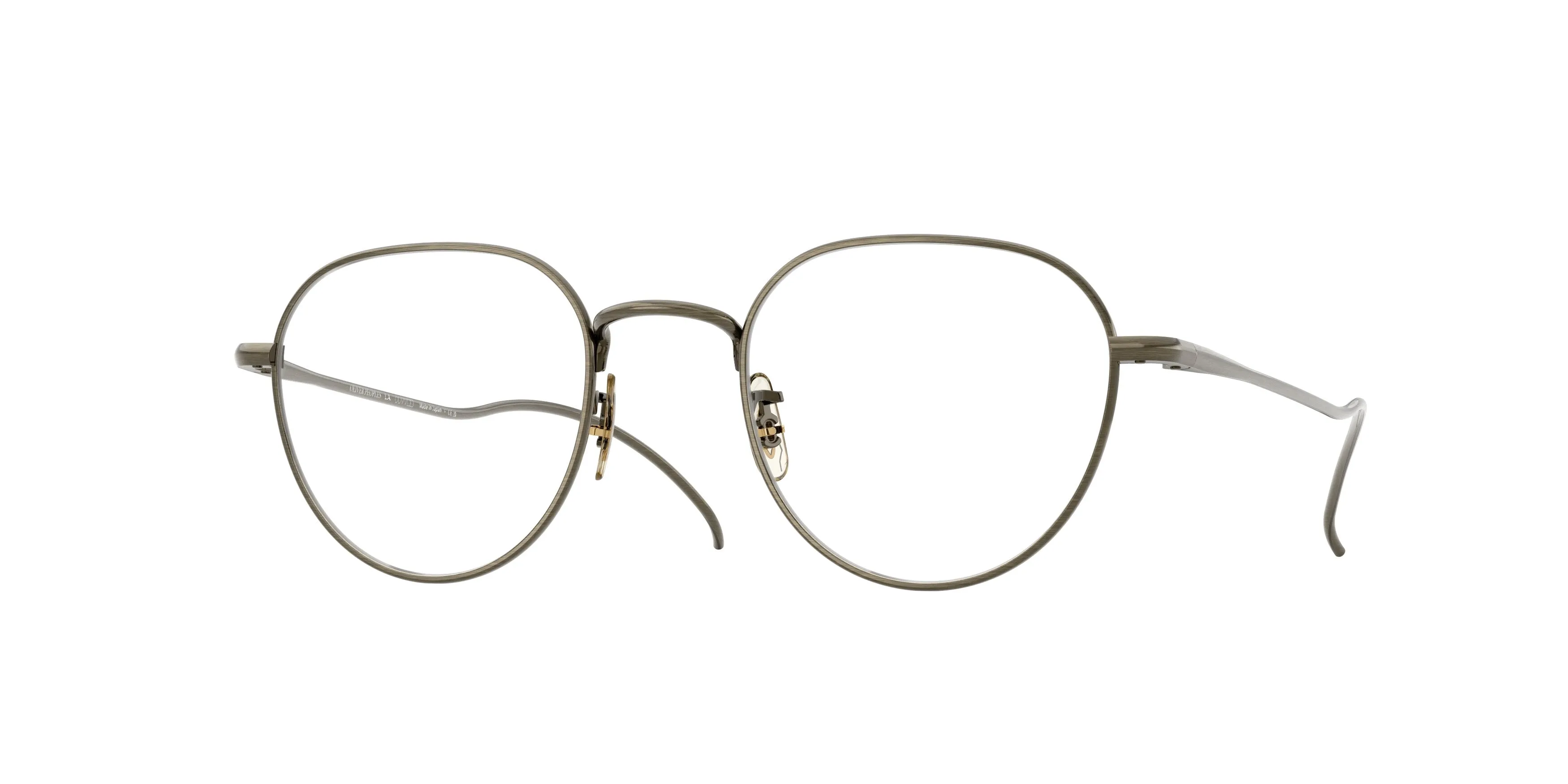 Oliver Peoples OV1383T TK-16 5284 Montature da vista Titanio Oro Trasparente Pantos Normale - immagine 1