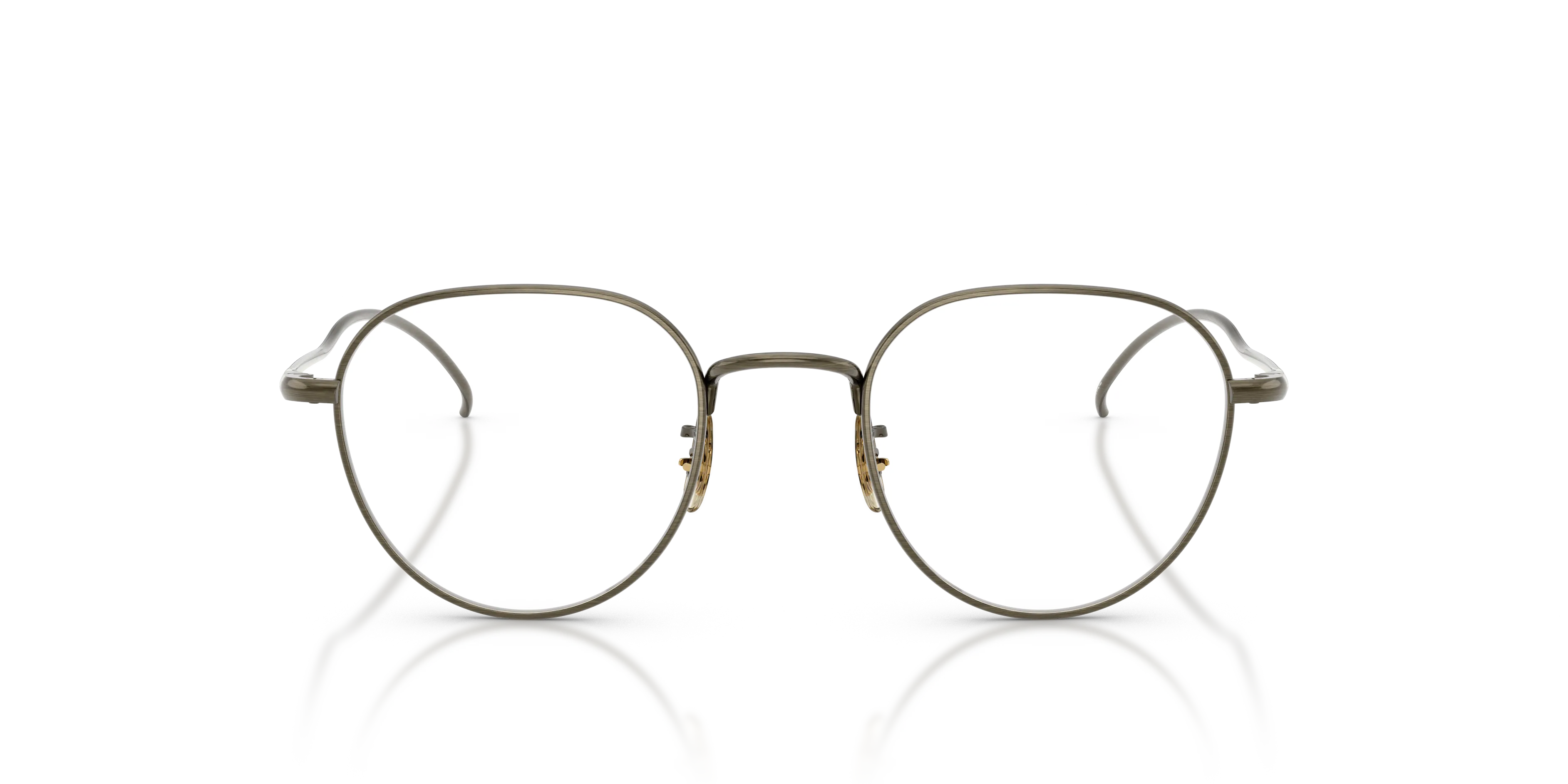 Oliver Peoples OV1383T TK-16 5284 Montature da vista Titanio Oro Trasparente Pantos Normale - immagine 3