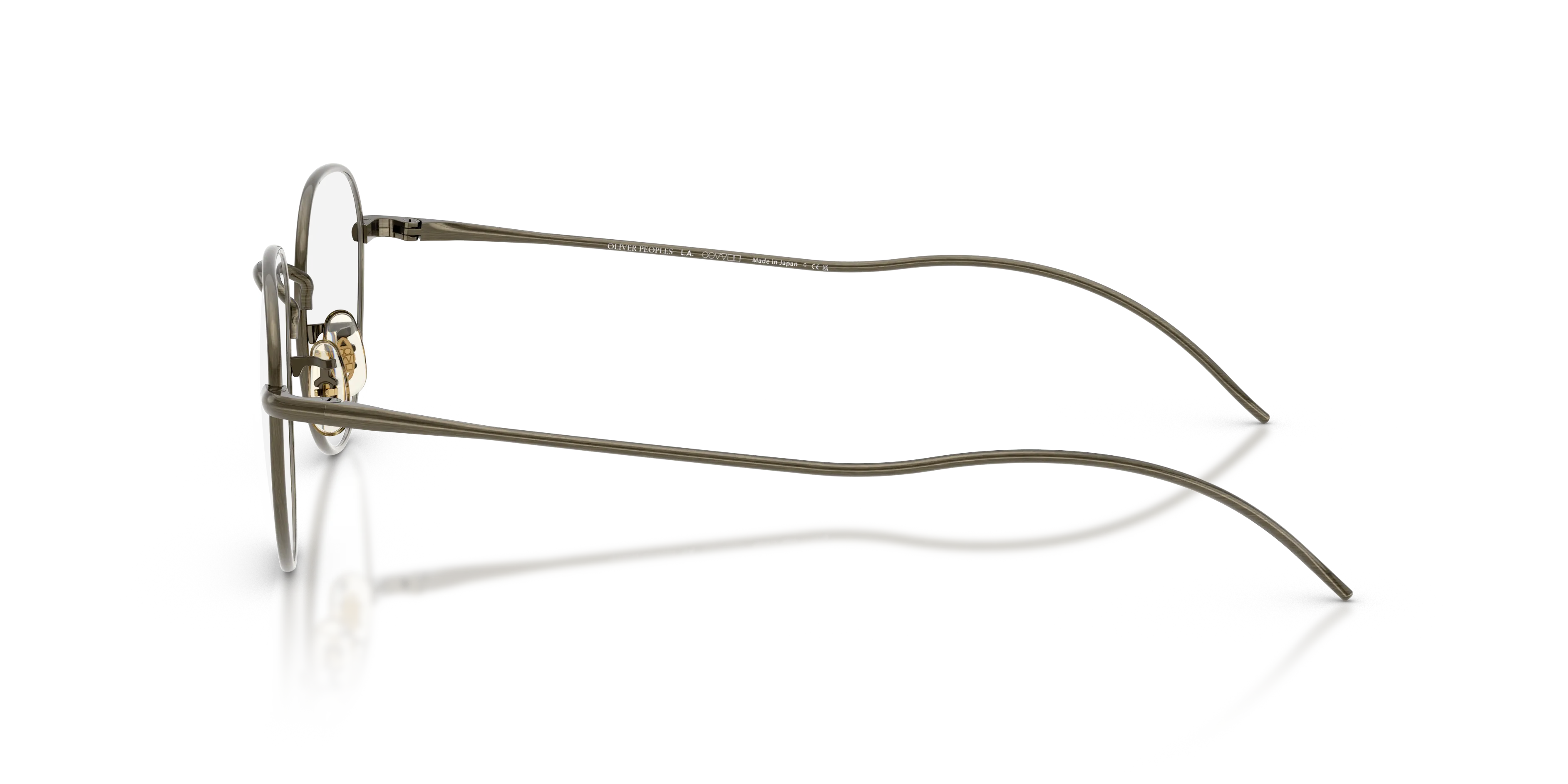 Oliver Peoples OV1383T TK-16 5284 Montature da vista Titanio Oro Trasparente Pantos Normale - immagine 4
