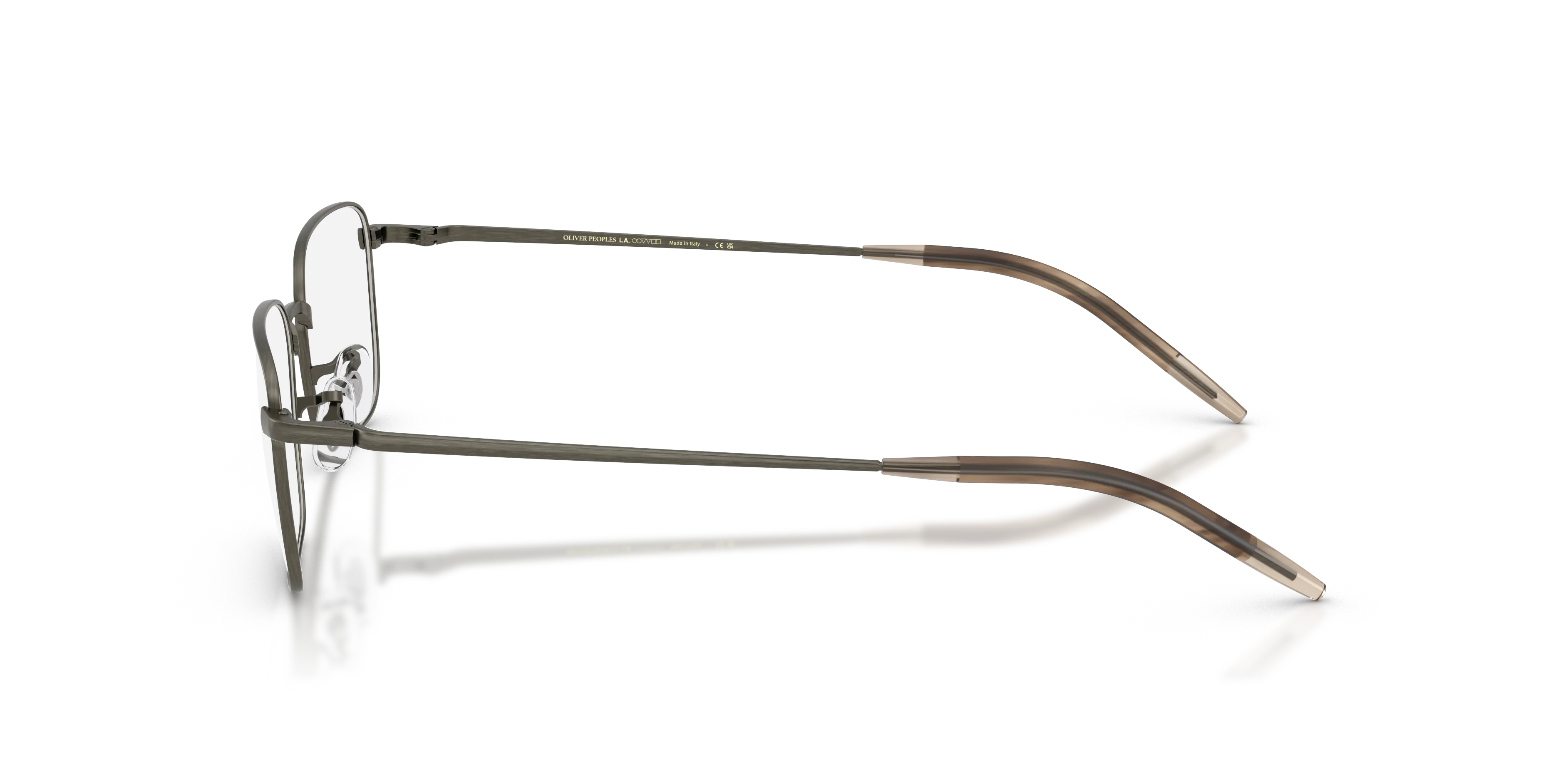 Oliver Peoples OV1379 STANDEN 5289 Montature da vista Metallo Grigio Trasparente Squadrata Normale - immagine 4