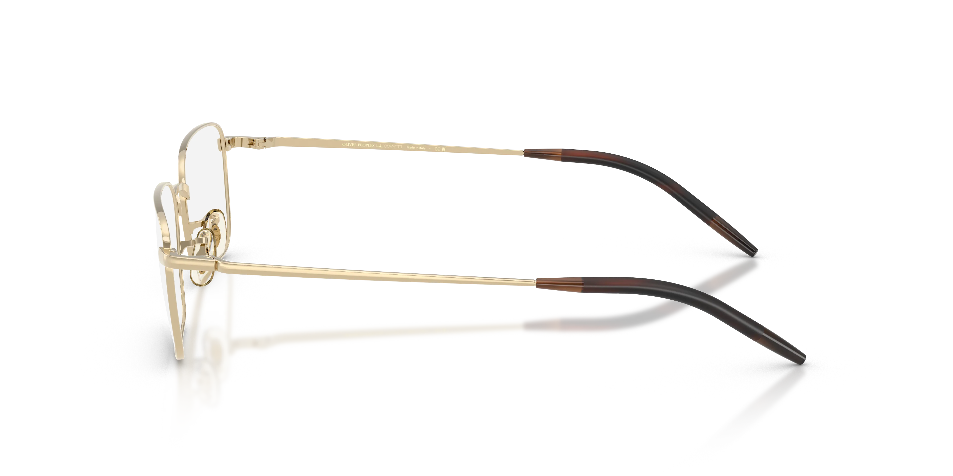 Oliver Peoples OV1379 STANDEN 5035 Montature da vista Metallo Oro Trasparente Squadrata Normale - immagine 4