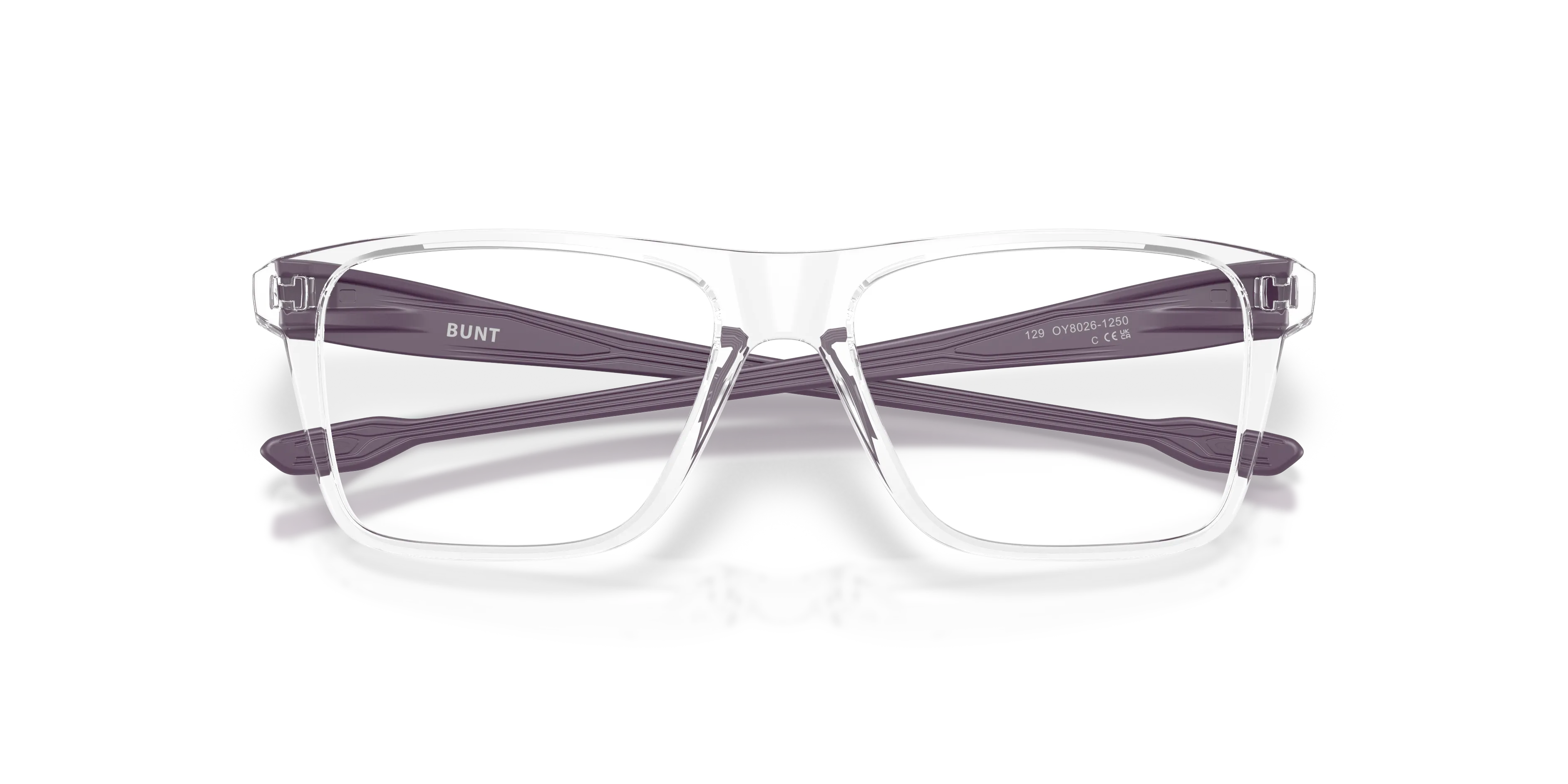 Oakley OY8026 BUNT 802612 Montature da vista bambino O_Matter Trasparente Trasparente Squadrata Normale - immagine 2