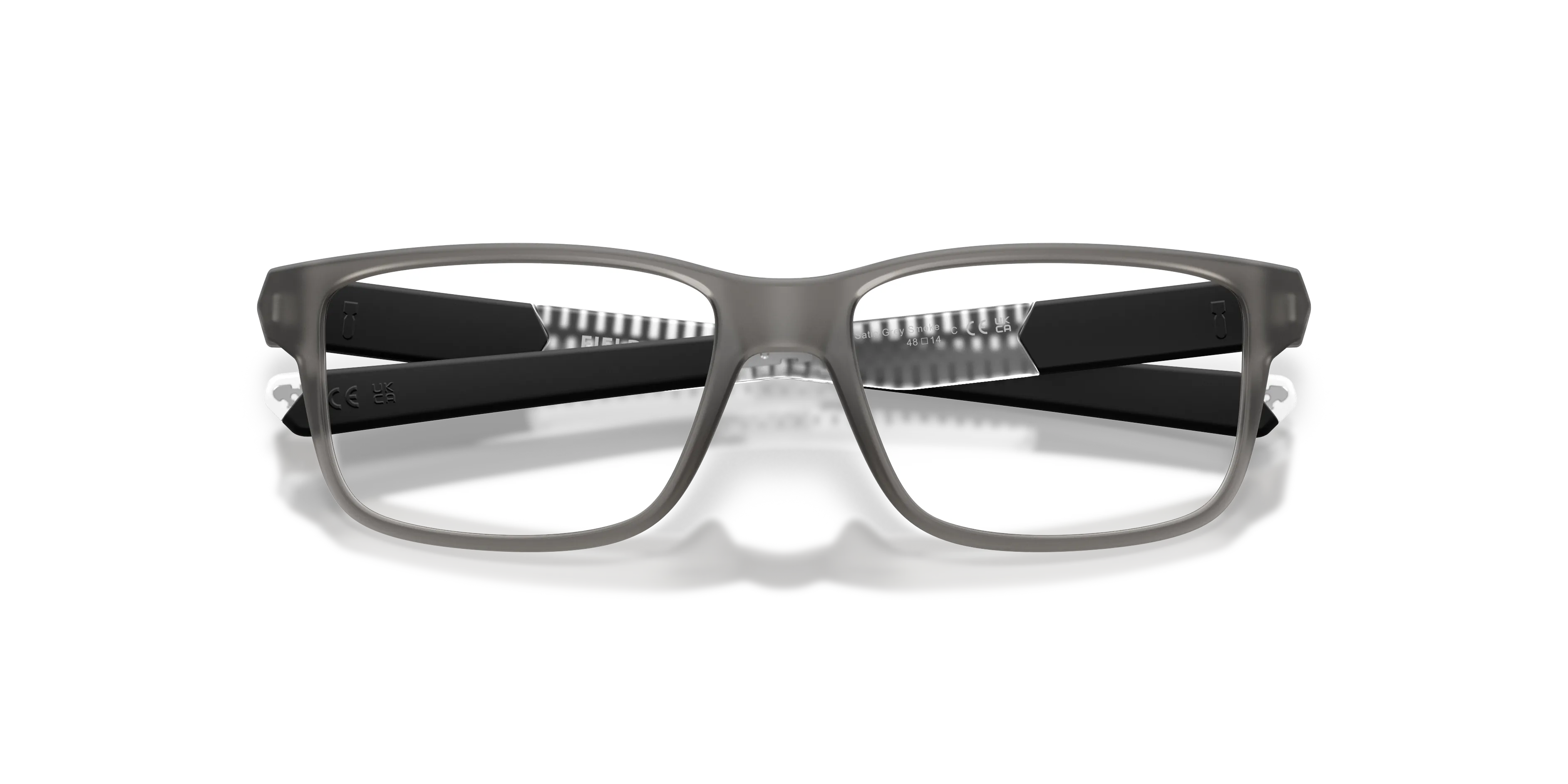 Oakley OY8007 FIELD DAY 800715 Montature da vista bambino O_Matter Grigio Trasparente Squadrata Normale - immagine 2