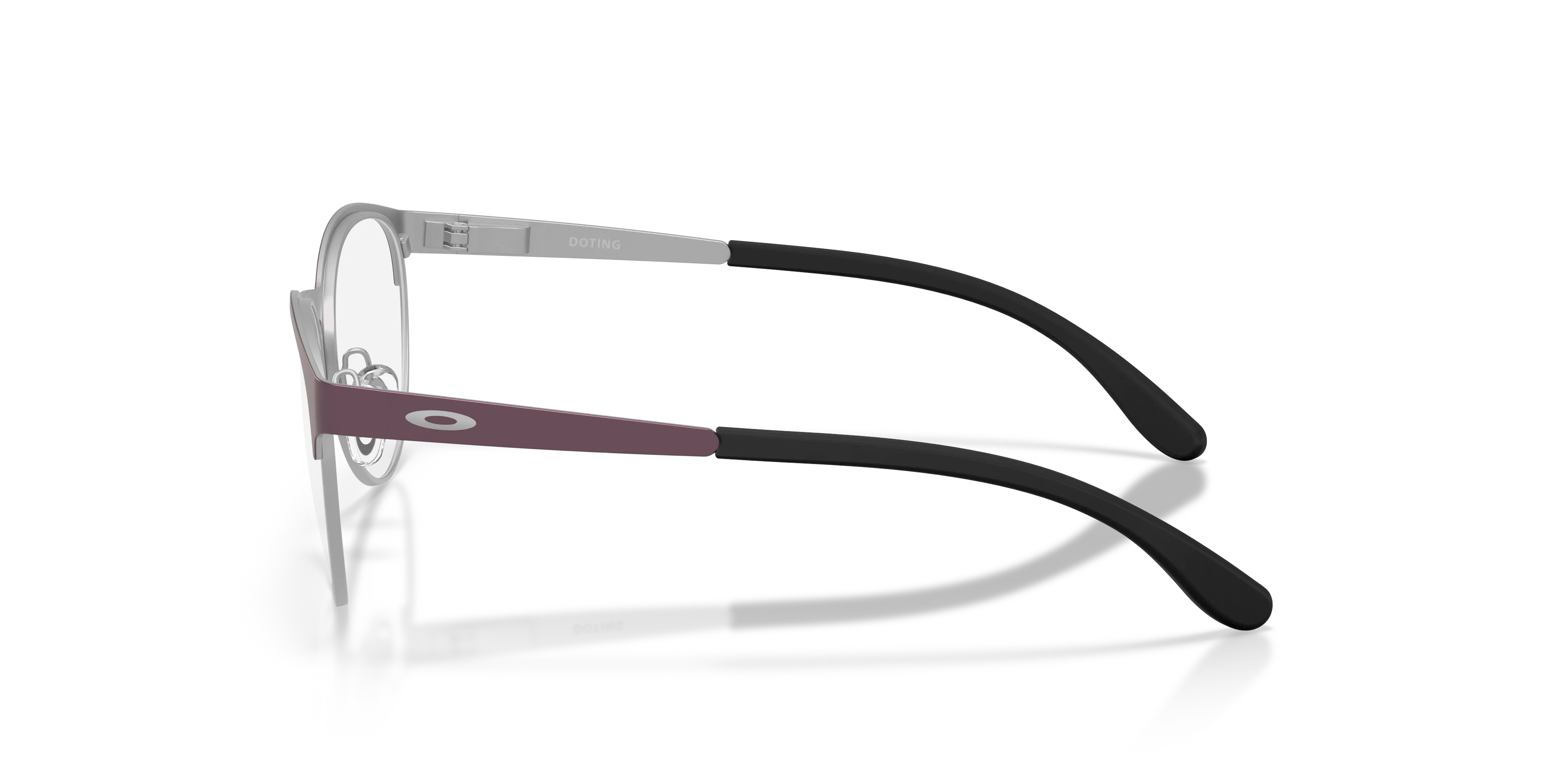 Oakley OY3005 DOTING 300506 Montature da vista bambino Metallo Viola Trasparente Rotonda Normale - immagine 4