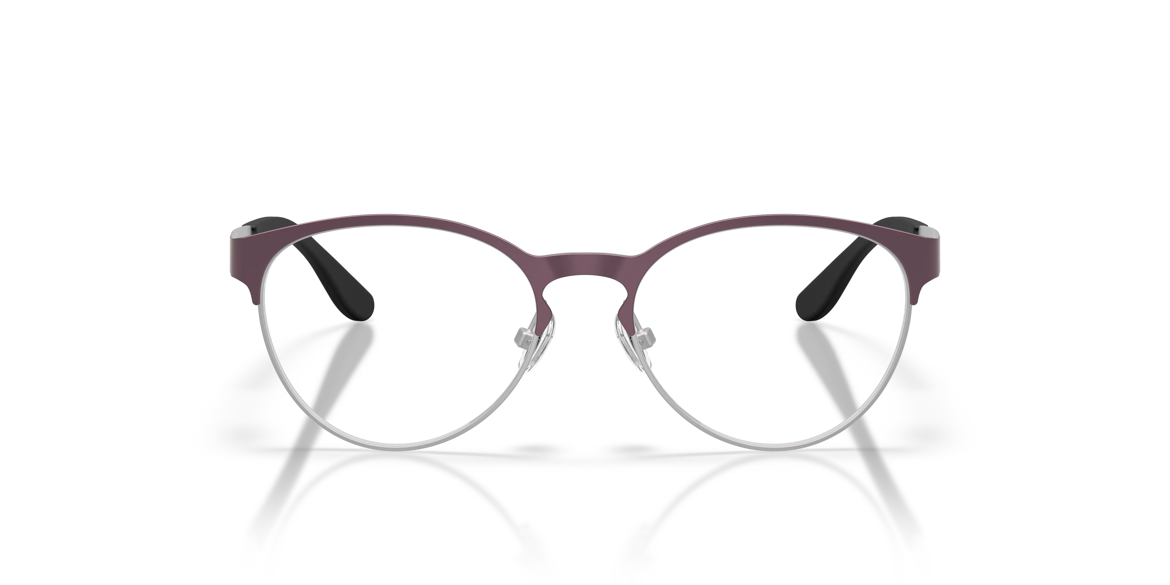 Oakley OY3005 DOTING 300506 Montature da vista bambino Metallo Viola Trasparente Rotonda Normale - immagine 3