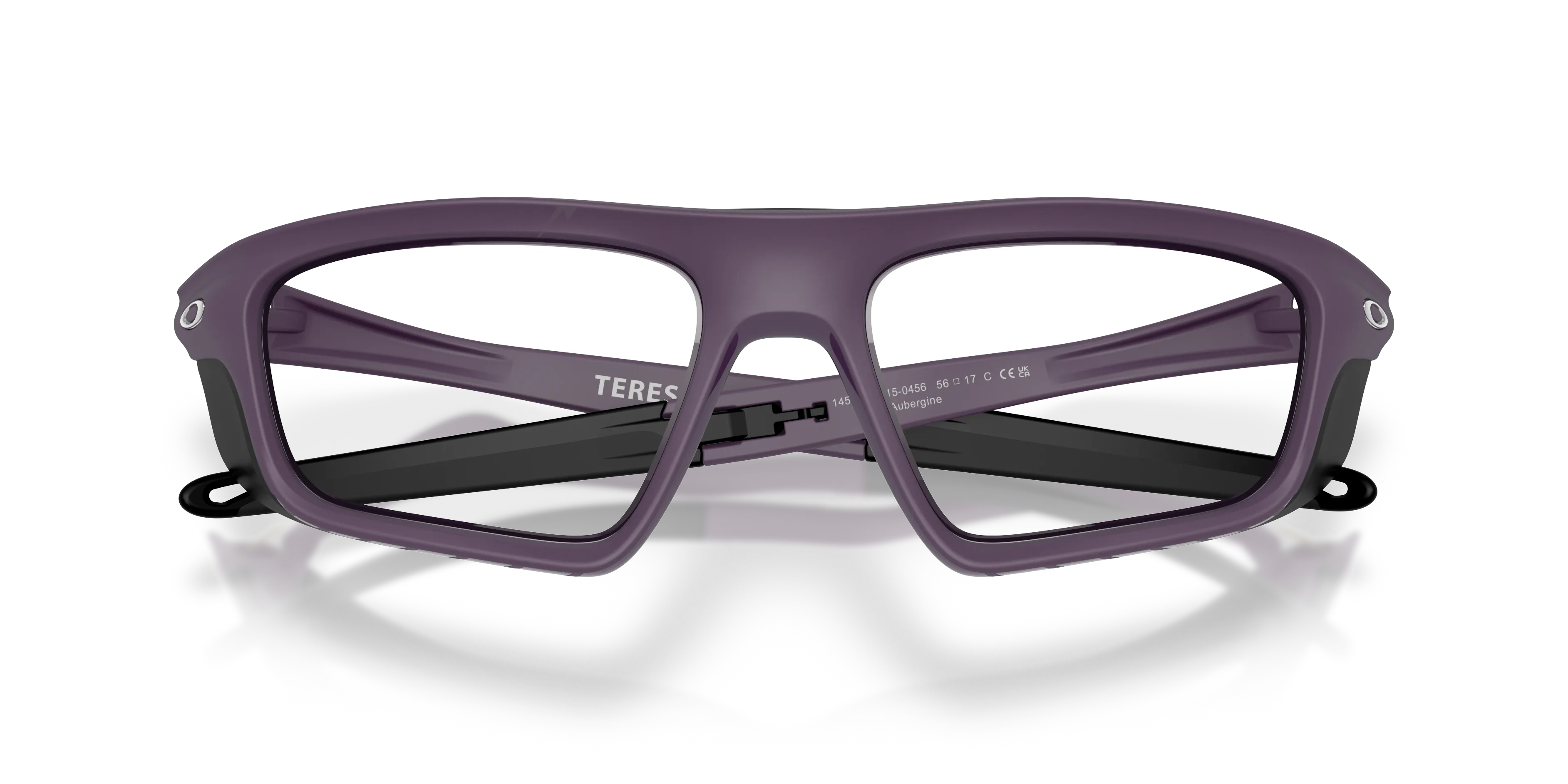 Oakley OX8215 TERES 821504 Montature da vista O_Matter Viola Trasparente Squadrata Normale - immagine 2