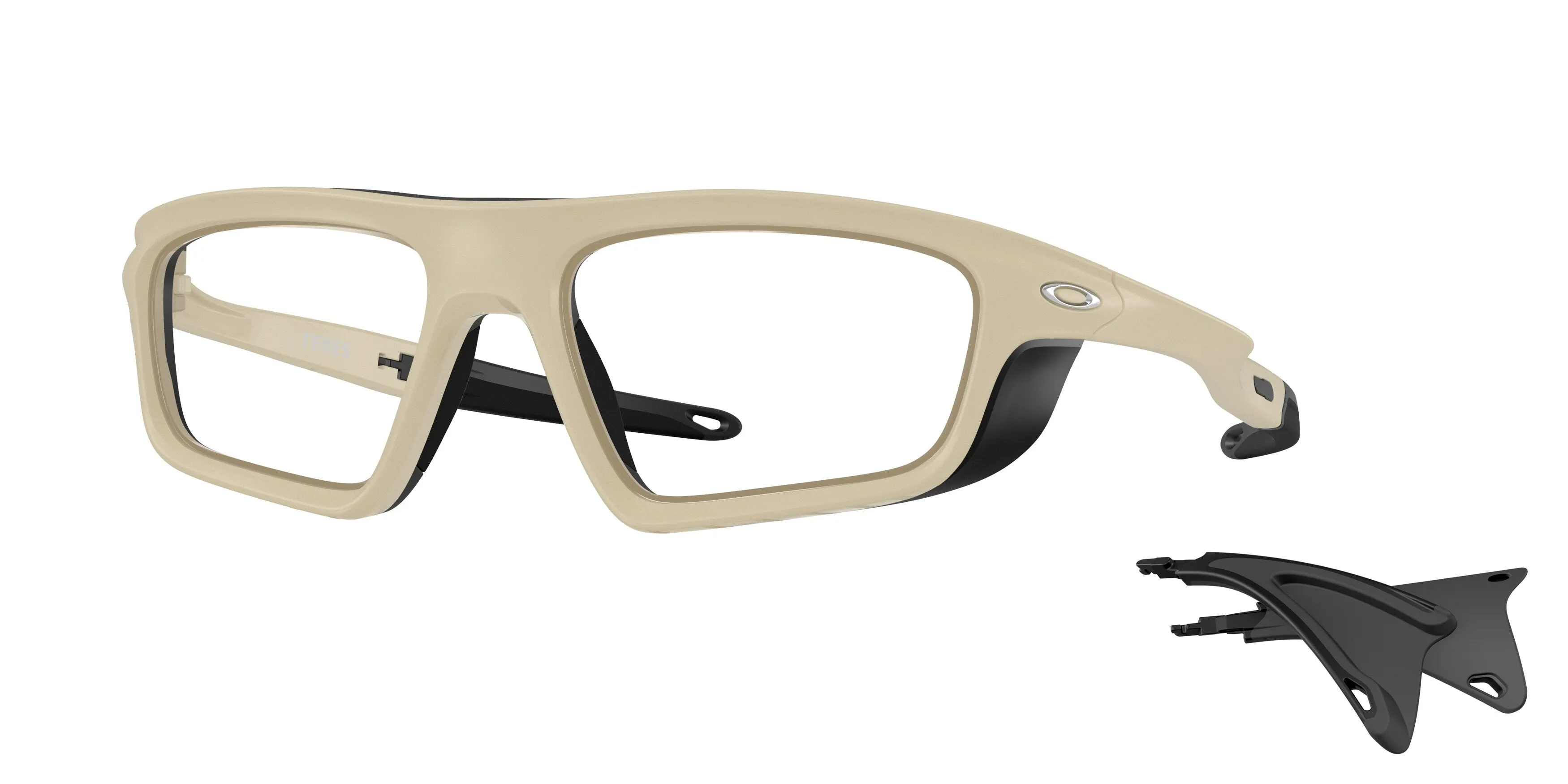 Oakley OX8215 TERES 821503 Montature da vista O_Matter Beige Trasparente Squadrata Normale - immagine 1