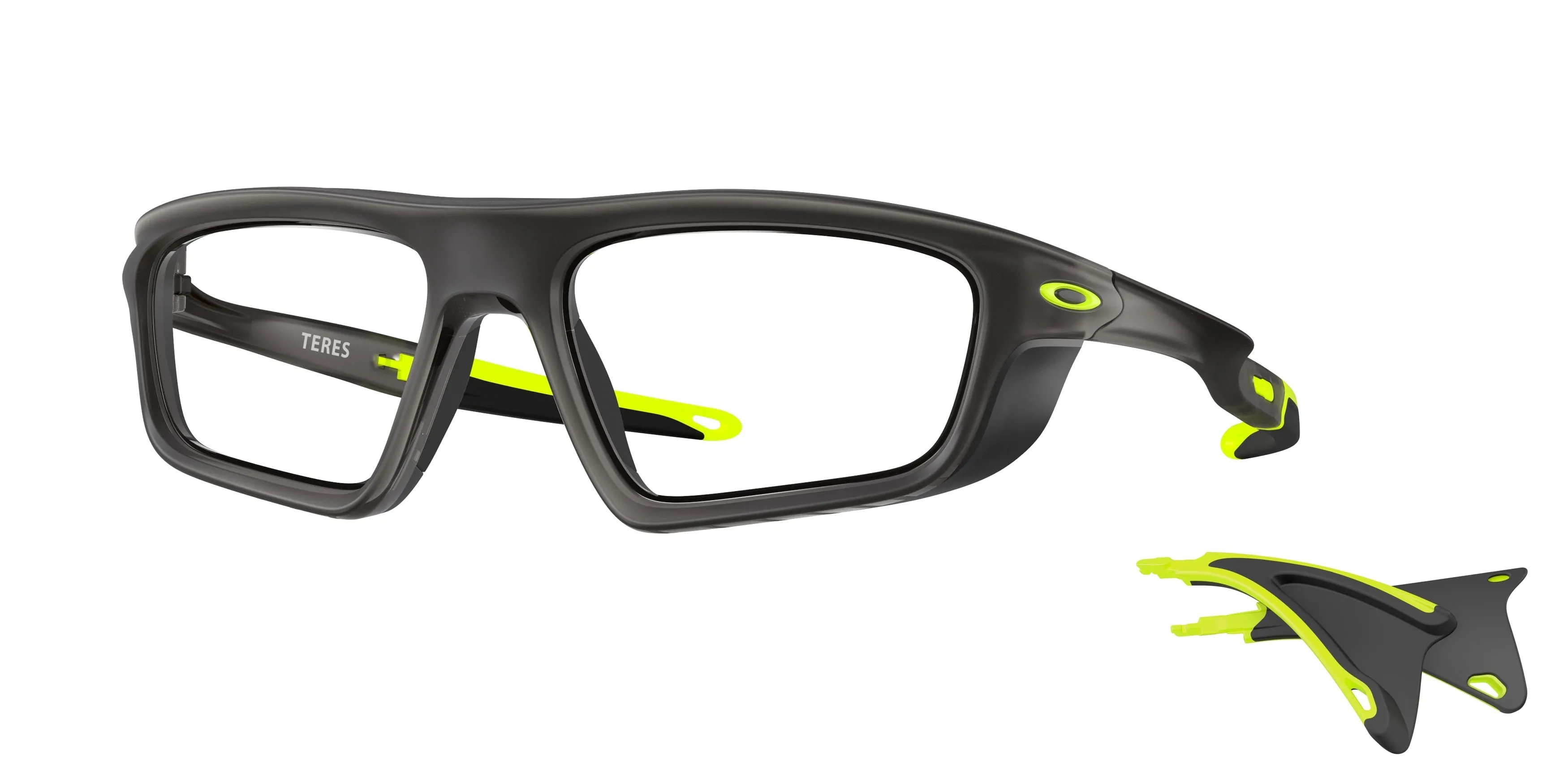 Oakley OX8215 TERES 821502 Montature da vista O_Matter Grigio Trasparente Squadrata Normale - immagine 1