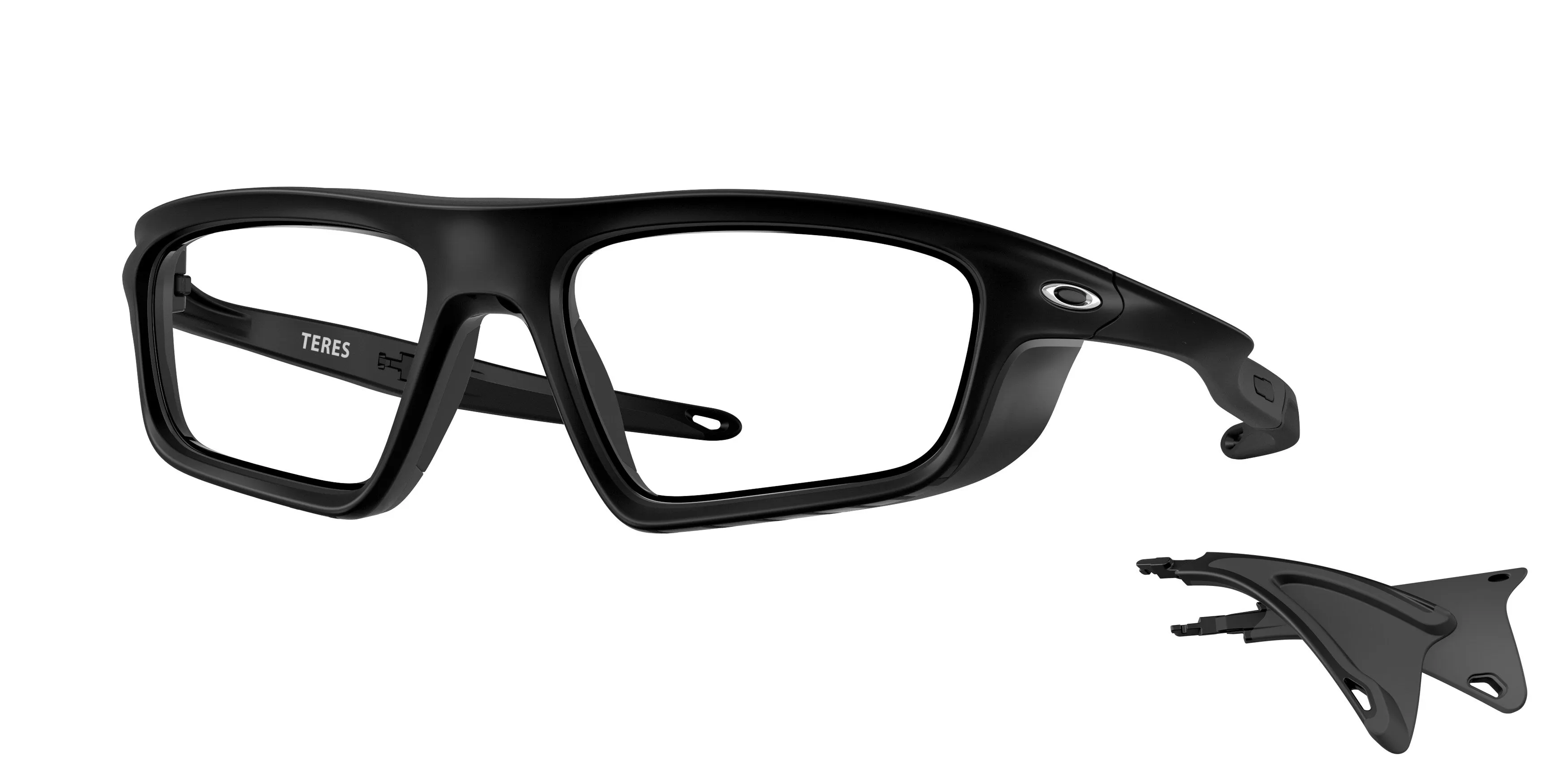 Oakley OX8215 TERES 821501 Montature da vista O_Matter Nero Trasparente Squadrata Normale - immagine 1