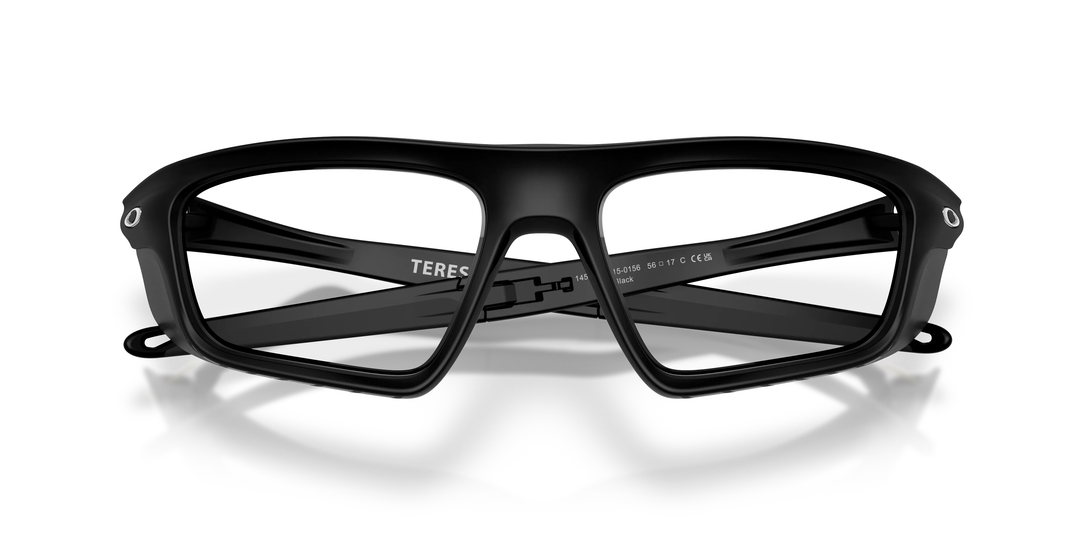 Oakley OX8215 TERES 821501 Montature da vista O_Matter Nero Trasparente Squadrata Normale - immagine 2