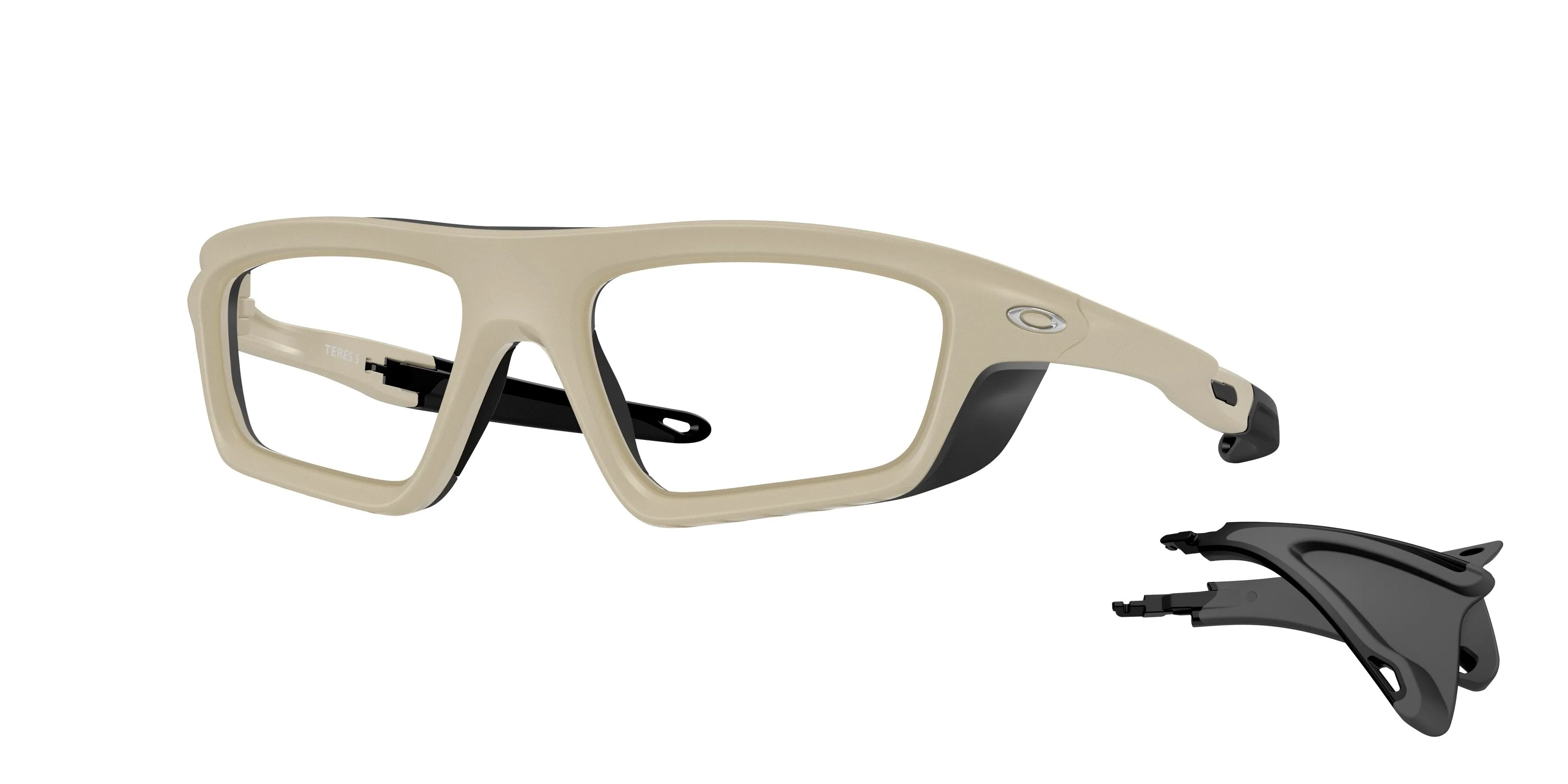 Oakley OX8213 TERES S 821303 Montature da vista O_Matter Beige Trasparente Squadrata Normale - immagine 1