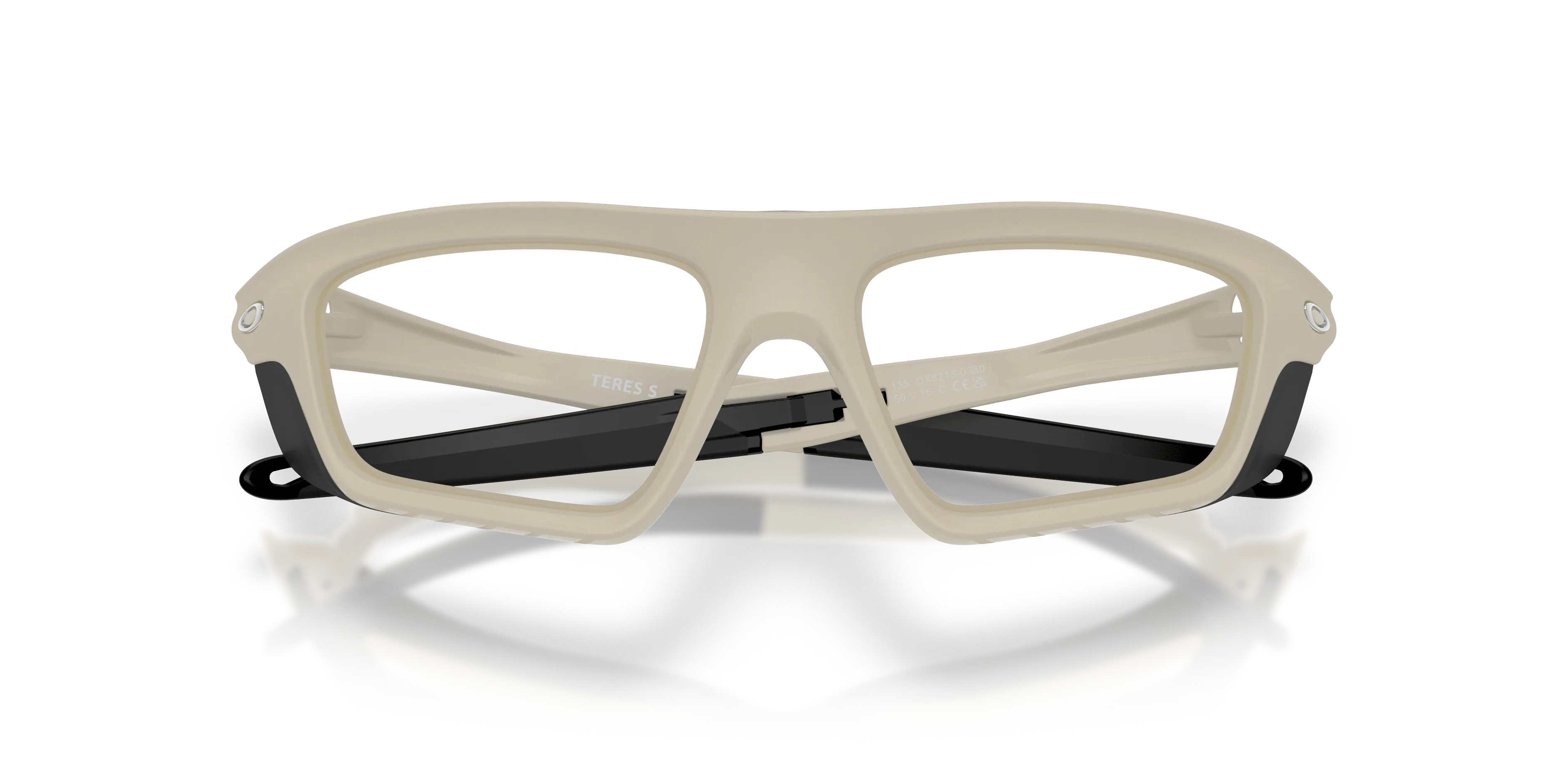 Oakley OX8213 TERES S 821303 Montature da vista O_Matter Beige Trasparente Squadrata Normale - immagine 2
