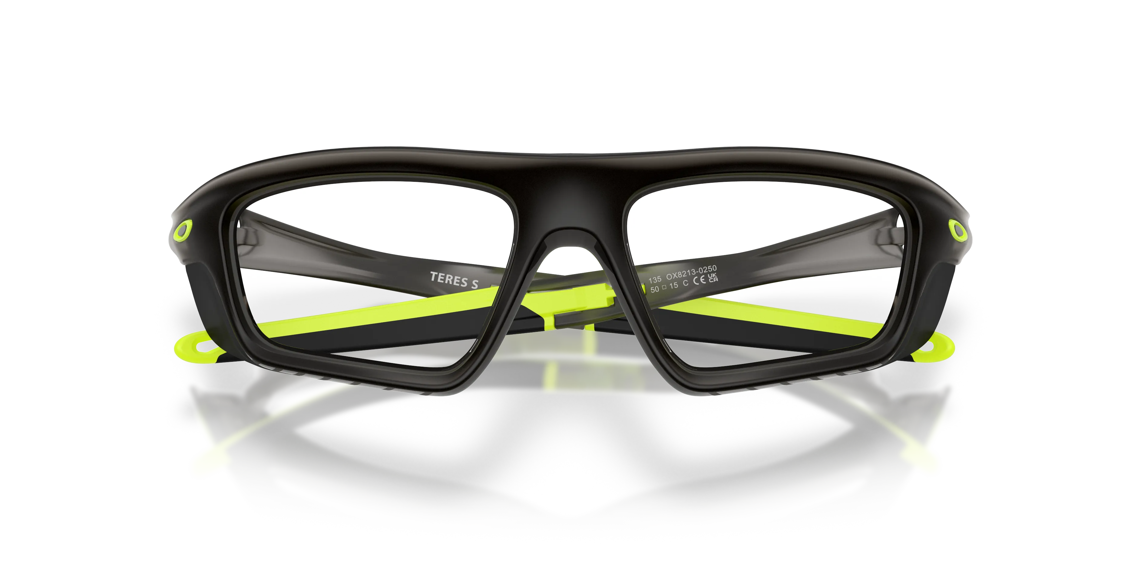 Oakley OX8213 TERES S 821302 Montature da vista O_Matter Grigio Trasparente Squadrata Normale - immagine 2