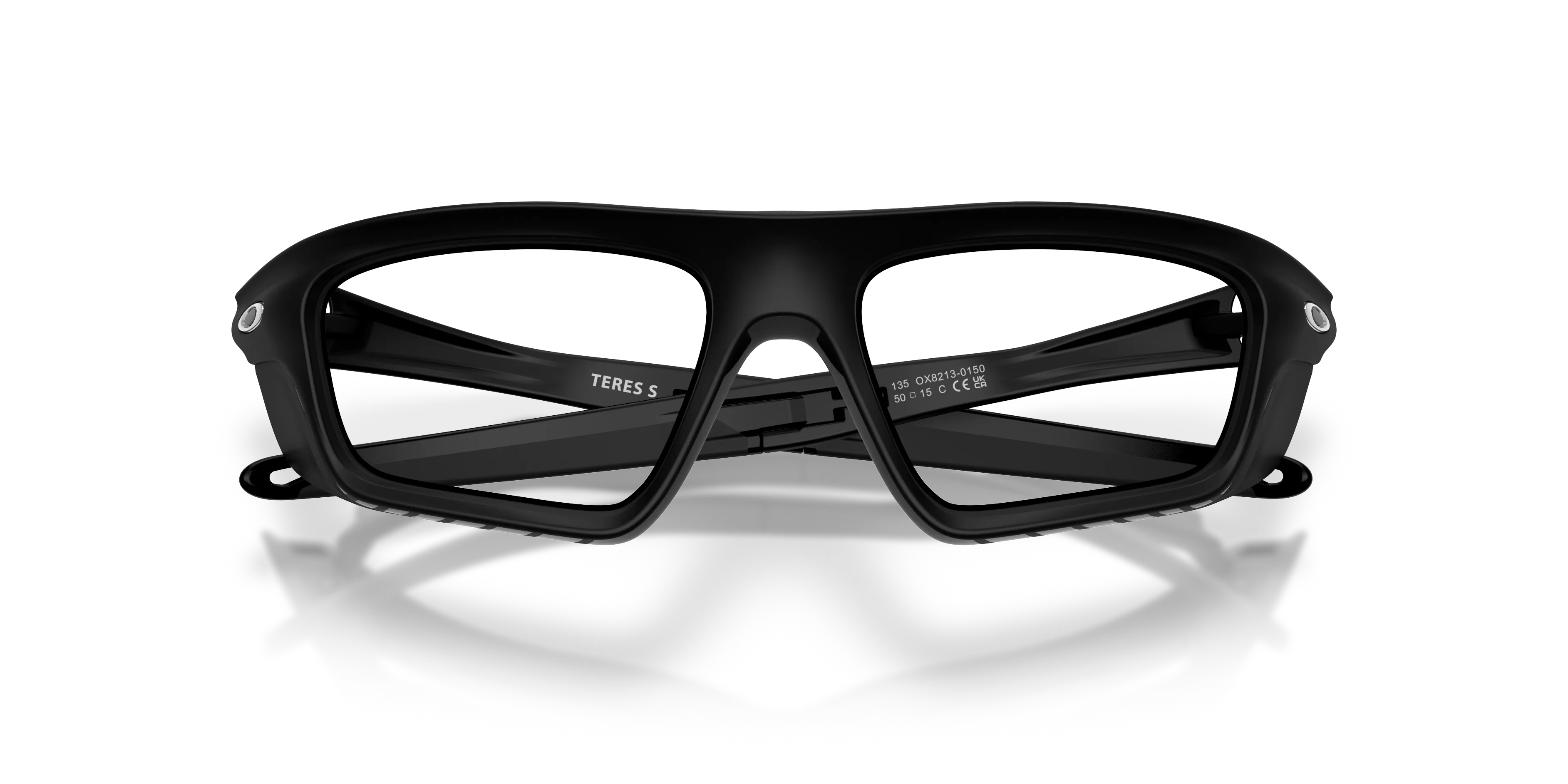 Oakley OX8213 TERES S 821301 Montature da vista O_Matter Nero Trasparente Squadrata Normale - immagine 2