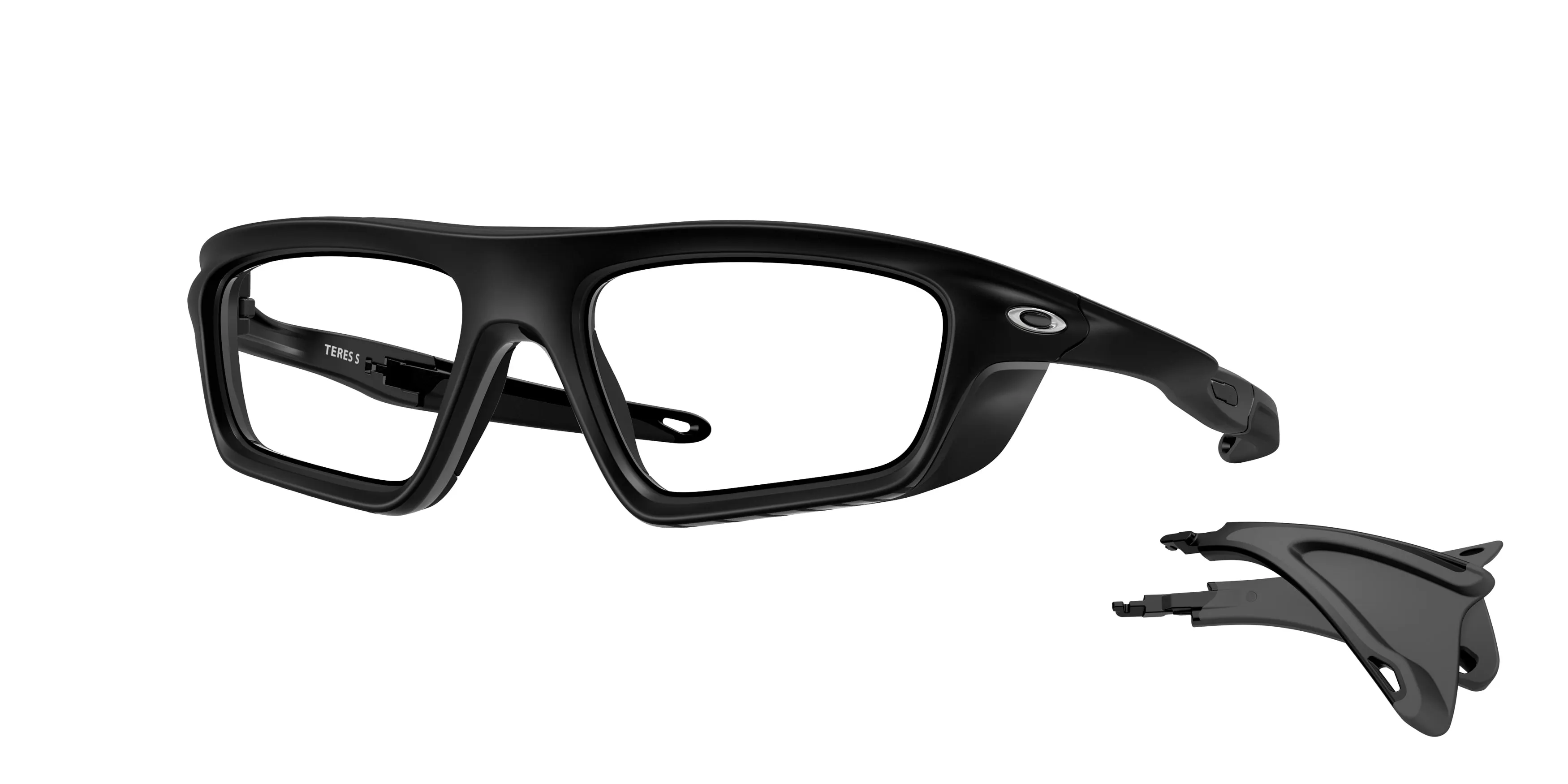 Oakley OX8213 TERES S 821301 Montature da vista O_Matter Nero Trasparente Squadrata Normale - immagine 1