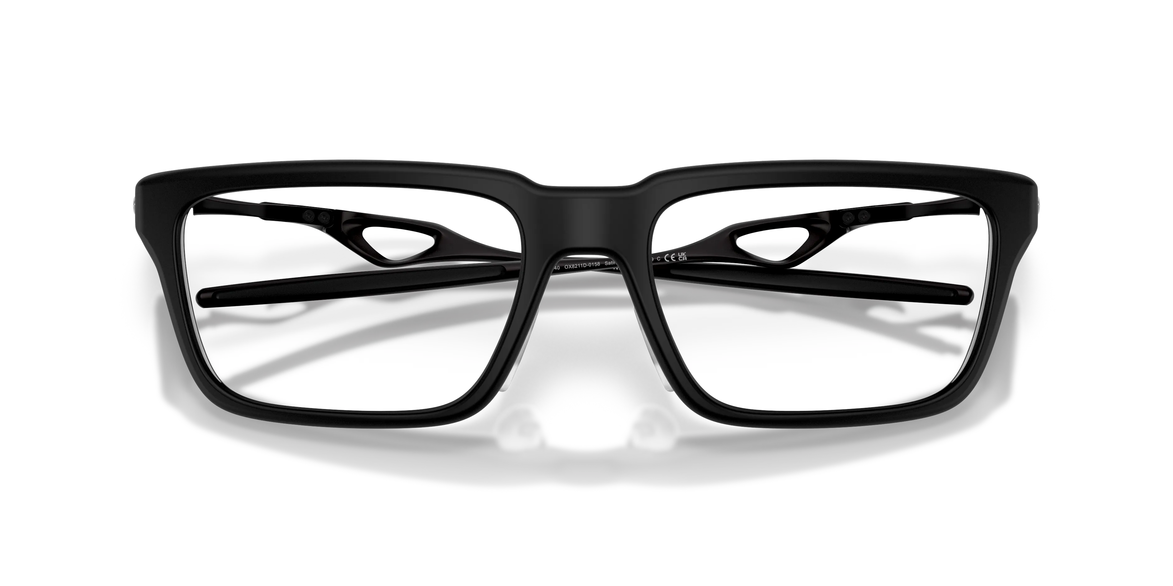 Oakley OX8211D NEOTURE SQ 821101 Montature da vista O_Matter Nero Trasparente Squadrata Normale - immagine 2