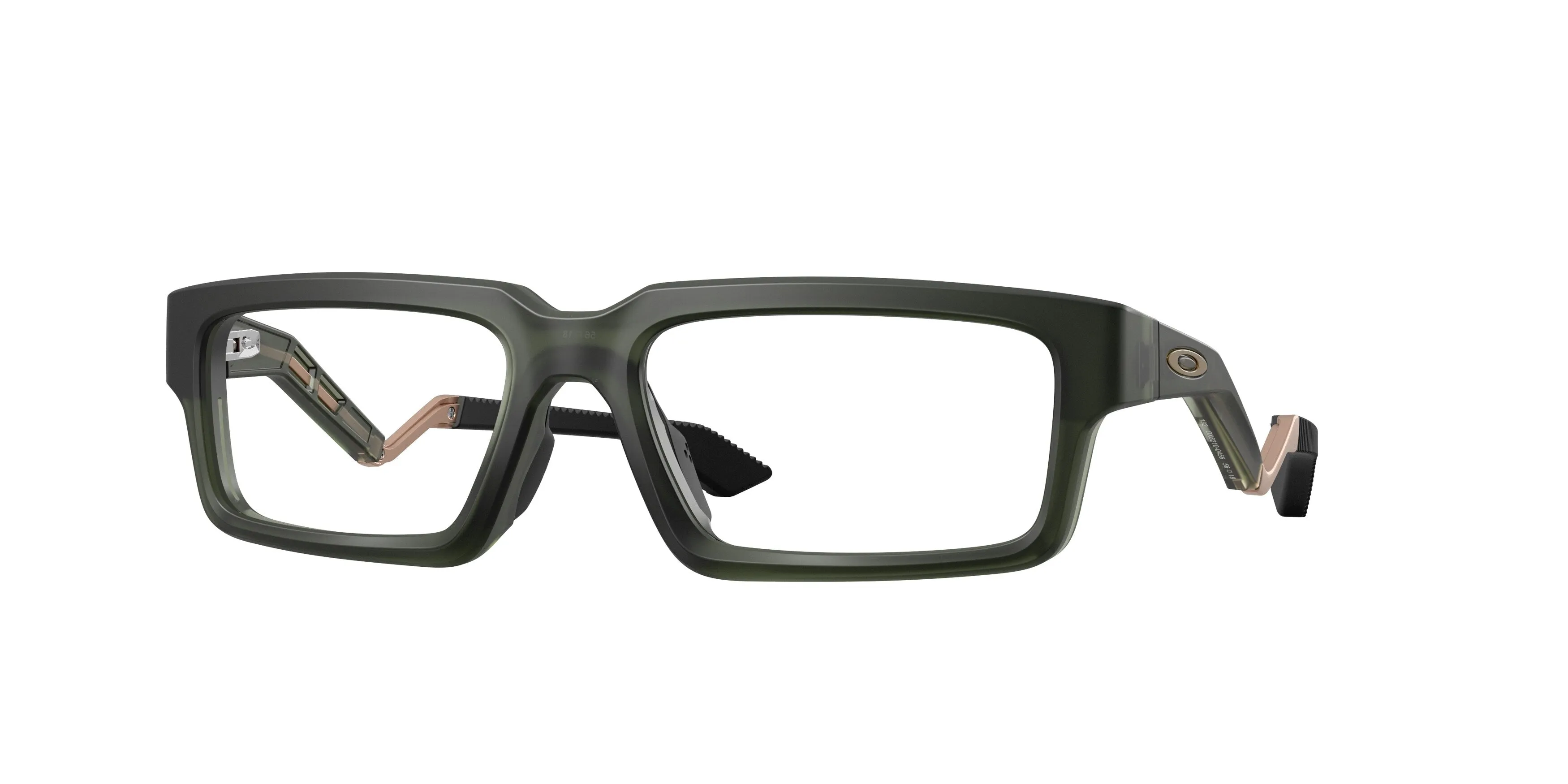 Oakley OX8210 ENIGMA ECHO 821004 Montature da vista O_Matter Verde Trasparente Squadrata Normale - immagine 1
