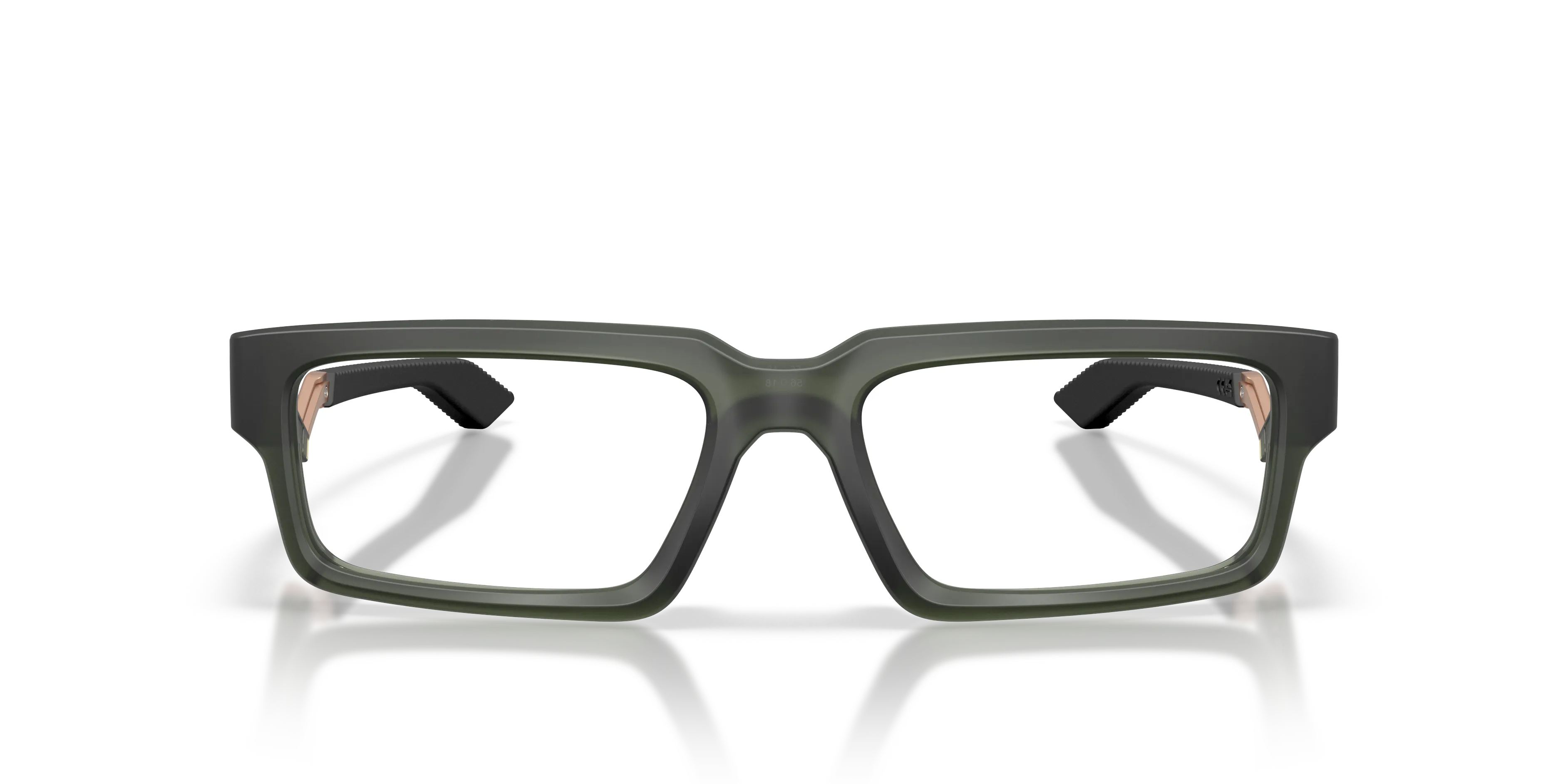 Oakley OX8210 ENIGMA ECHO 821004 Montature da vista O_Matter Verde Trasparente Squadrata Normale - immagine 3