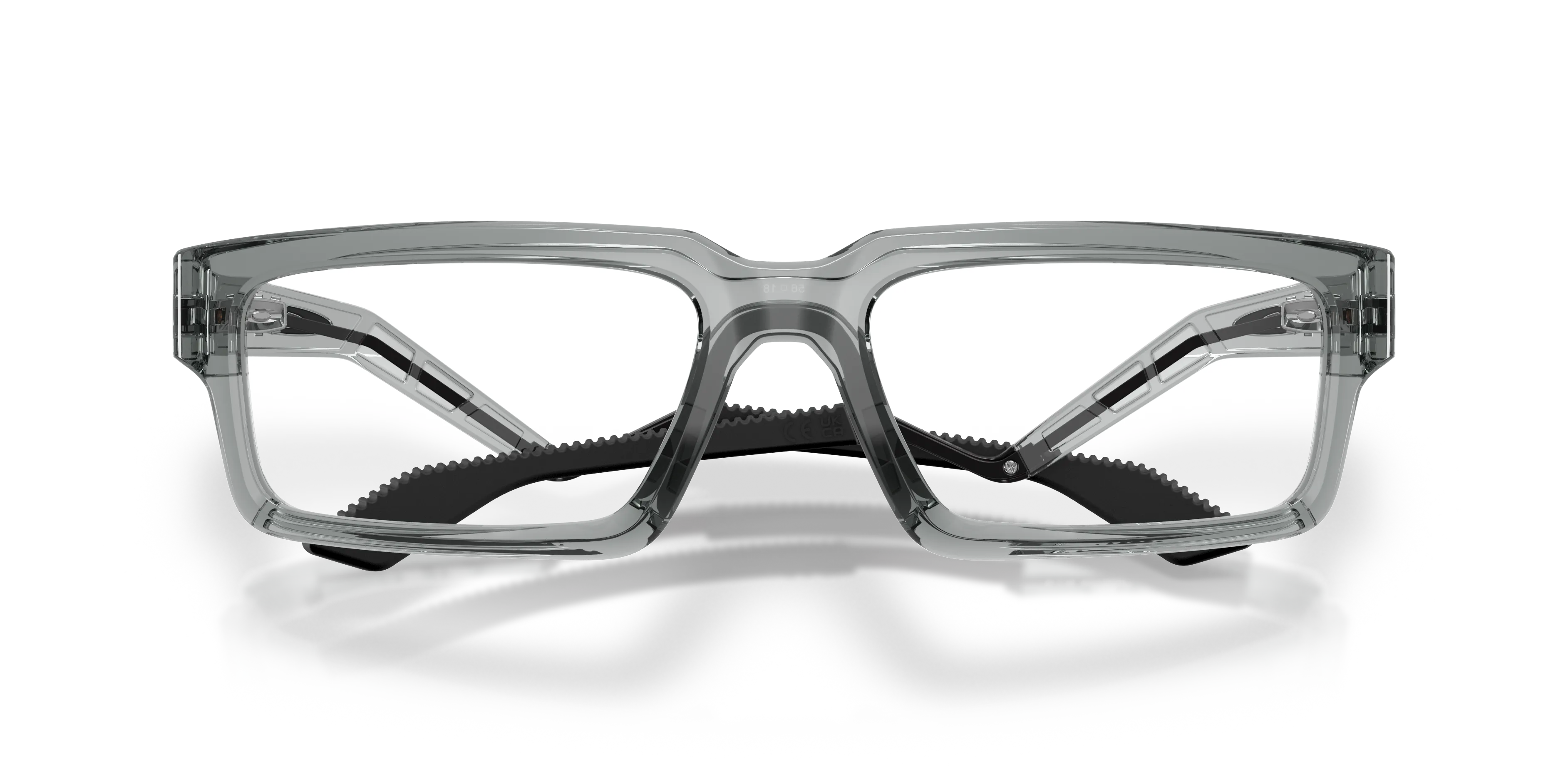Oakley OX8210 ENIGMA ECHO 821002 Montature da vista O_Matter Grigio Trasparente Squadrata Normale - immagine 2