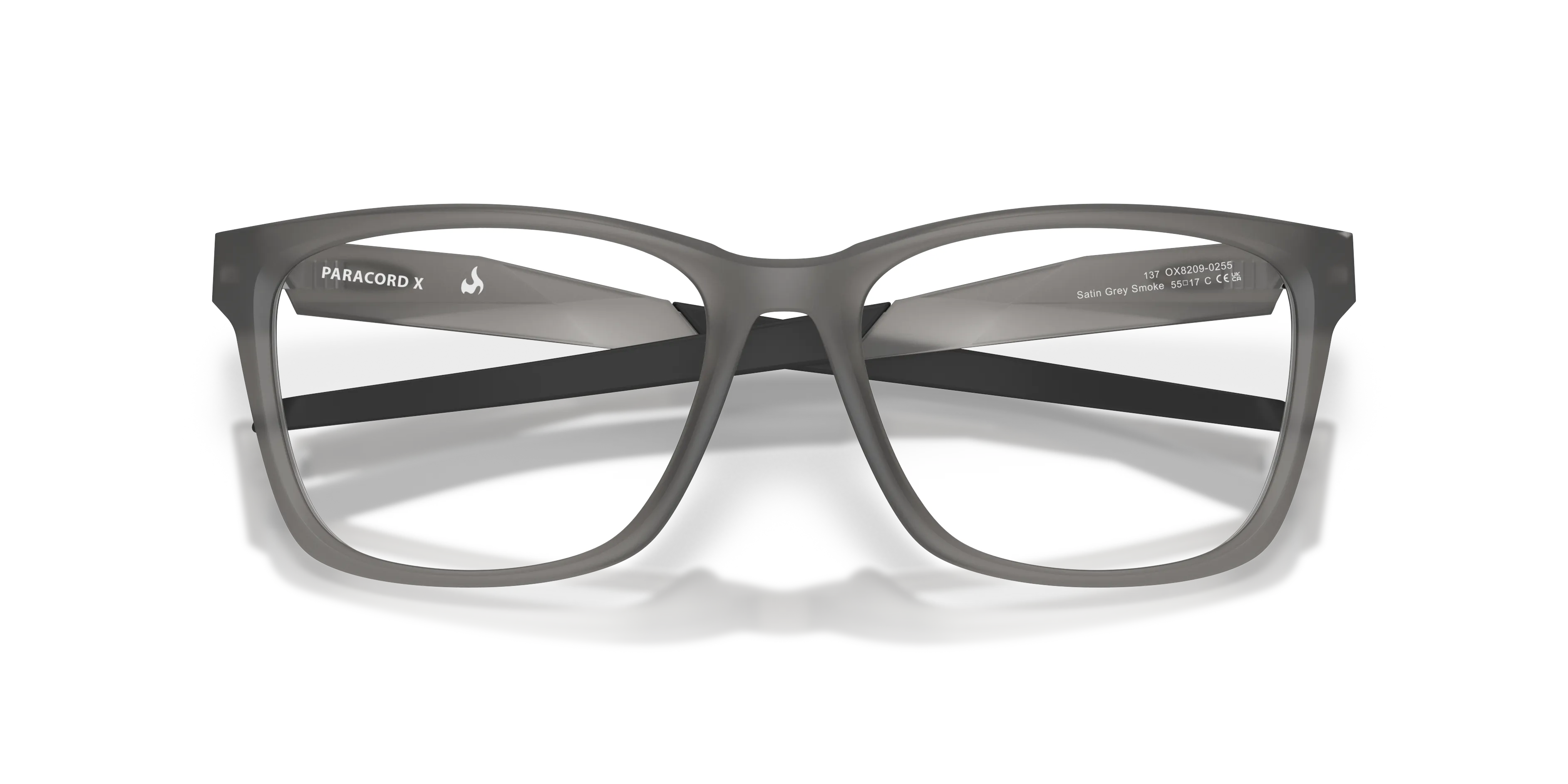 Oakley OX8209 PARACORD X 820902 Montature da vista O_Matter Grigio Trasparente Squadrata Normale - immagine 2