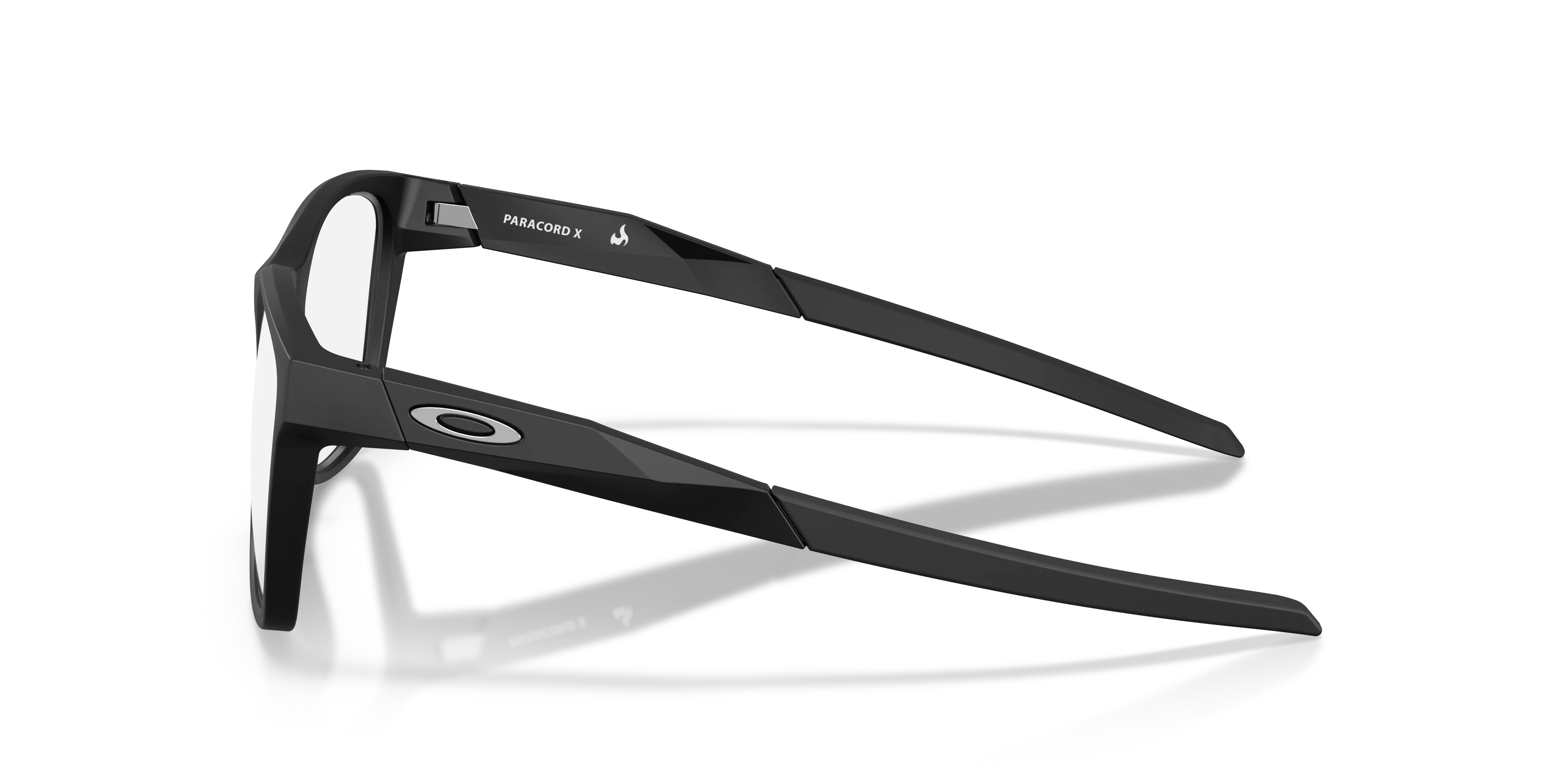 Oakley OX8209 PARACORD X 820901 Montature da vista O_Matter Nero Trasparente Squadrata Normale - immagine 4