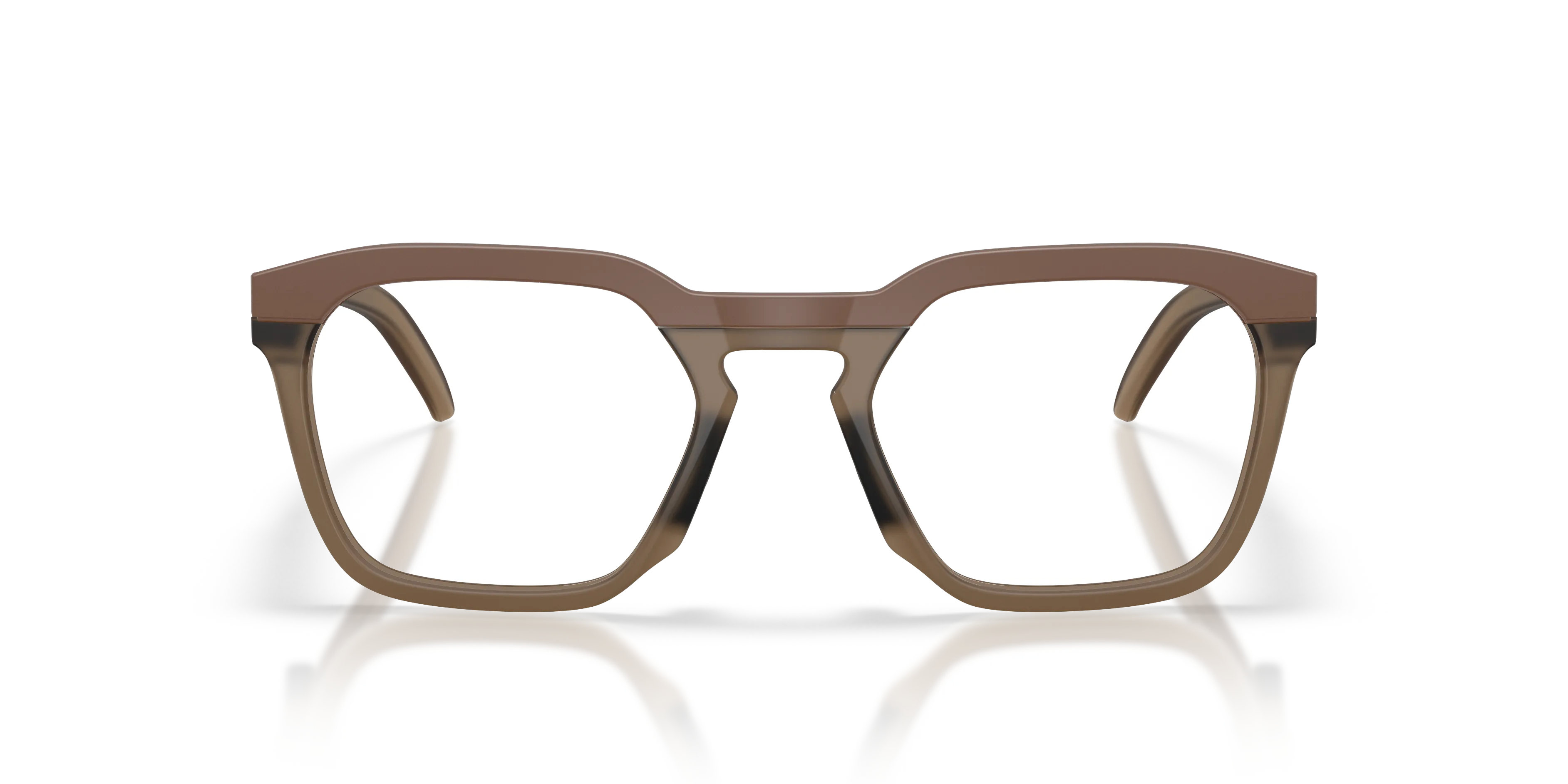 Oakley OX8208 HSTN SQ RX 820806 Montature da vista O_Matter Marrone Trasparente Squadrata Normale - immagine 3