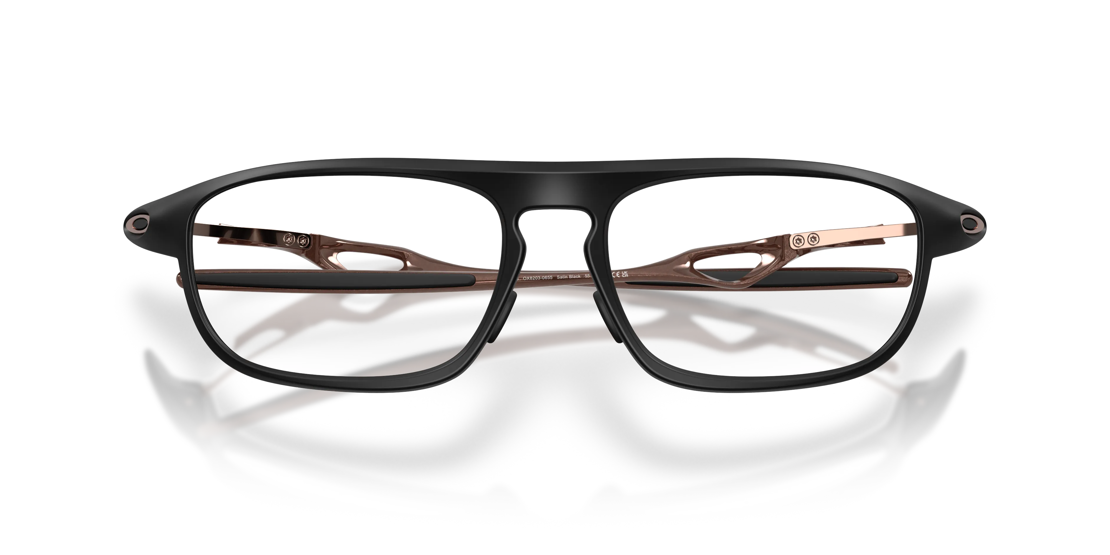 Oakley OX8203 NEOMATA 820306 Montature da vista O_Matter Nero Trasparente Squadrata Normale - immagine 2