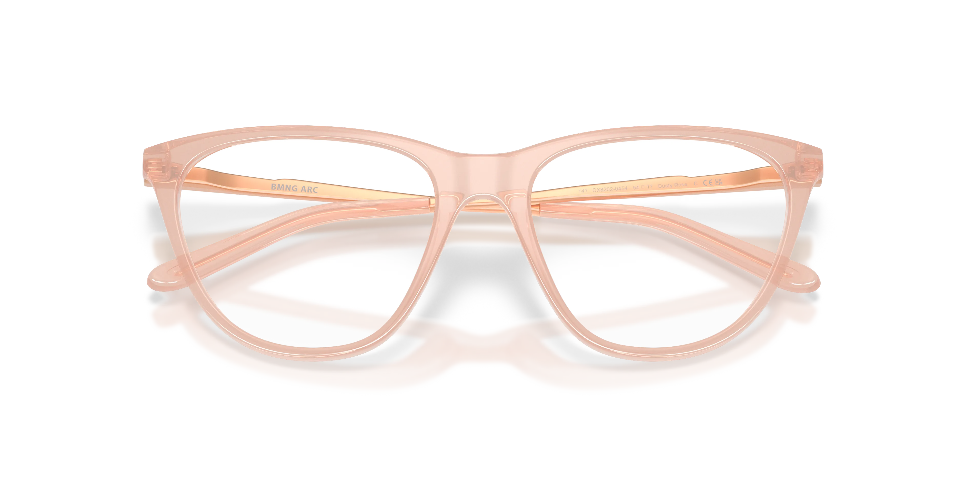 Oakley OX8202 BMNG ARC 820204 Montature da vista O_Matter Rosa Trasparente Rotonda Normale - immagine 2